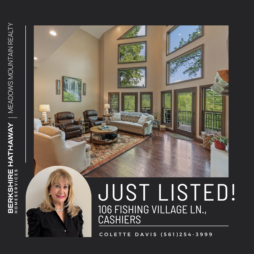 🎣✨ Two amazing new listings just hit the market!
🏡 106 Fishing Village Lane – Listed by Colette Davis
4 bed | 4.5 bath | $1,495,000
Charming retreat with space, style, and mountain elegance!
🌲 Lot 3 Carriage Lane – Listed by @cristina_vives_realtor
3.54 acres | $120,000
Build your dream home on this private, wooded lot just minutes from town!
Ready to tour? Click the link in bio!
#BHHSMMR #NewListing #HighlandsNC #MountainLiving #LandForSale
