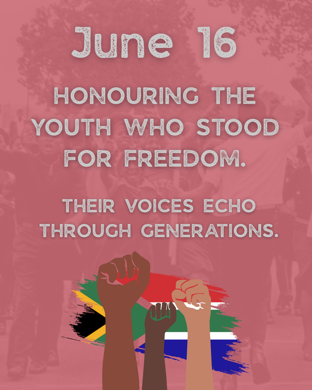 On this day in 1976, thousands of brave students stood up against injustice and demanded a better future. Many paid with their lives not for fame, but for freedom, dignity, and education.