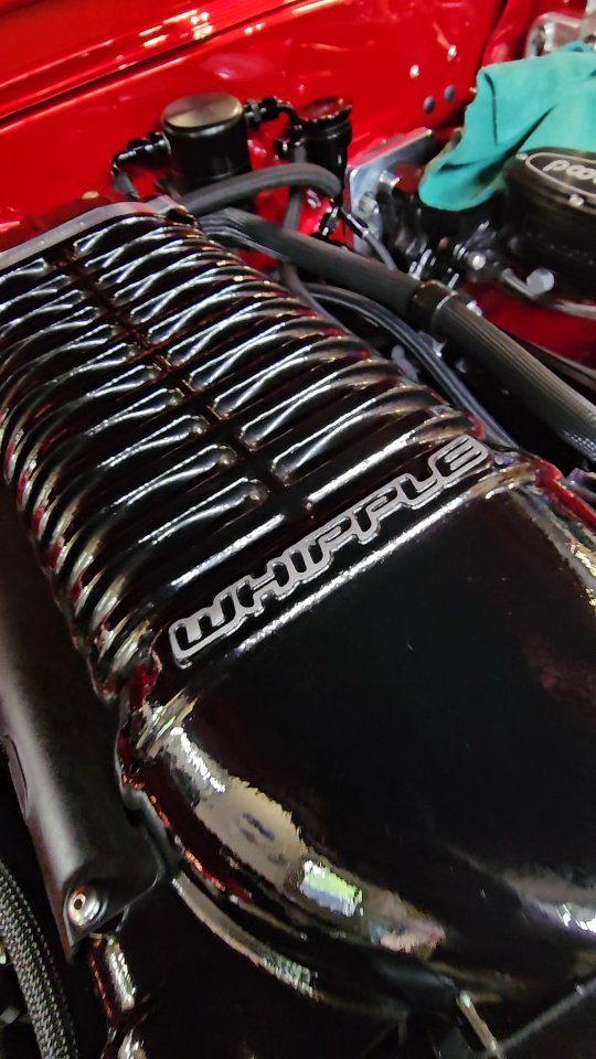 1969 @whipplesuperchargers LS3 ProTouring Camaro in for a detail after getting caught in some rain
Last year, we had the opportunity to wetsand and coat this beautiful Candy Apple Red with @cquartzfinest . Quick wash, underbody clean, detail, and she's ready for the summer ahead.
#restomod #protouring #ceramiccoating #cquartzfinestreserve #paintprotection #cquartz #camaro #69camaro #chevy #whipplesuperchargers #ls3 #ls #candyapple #