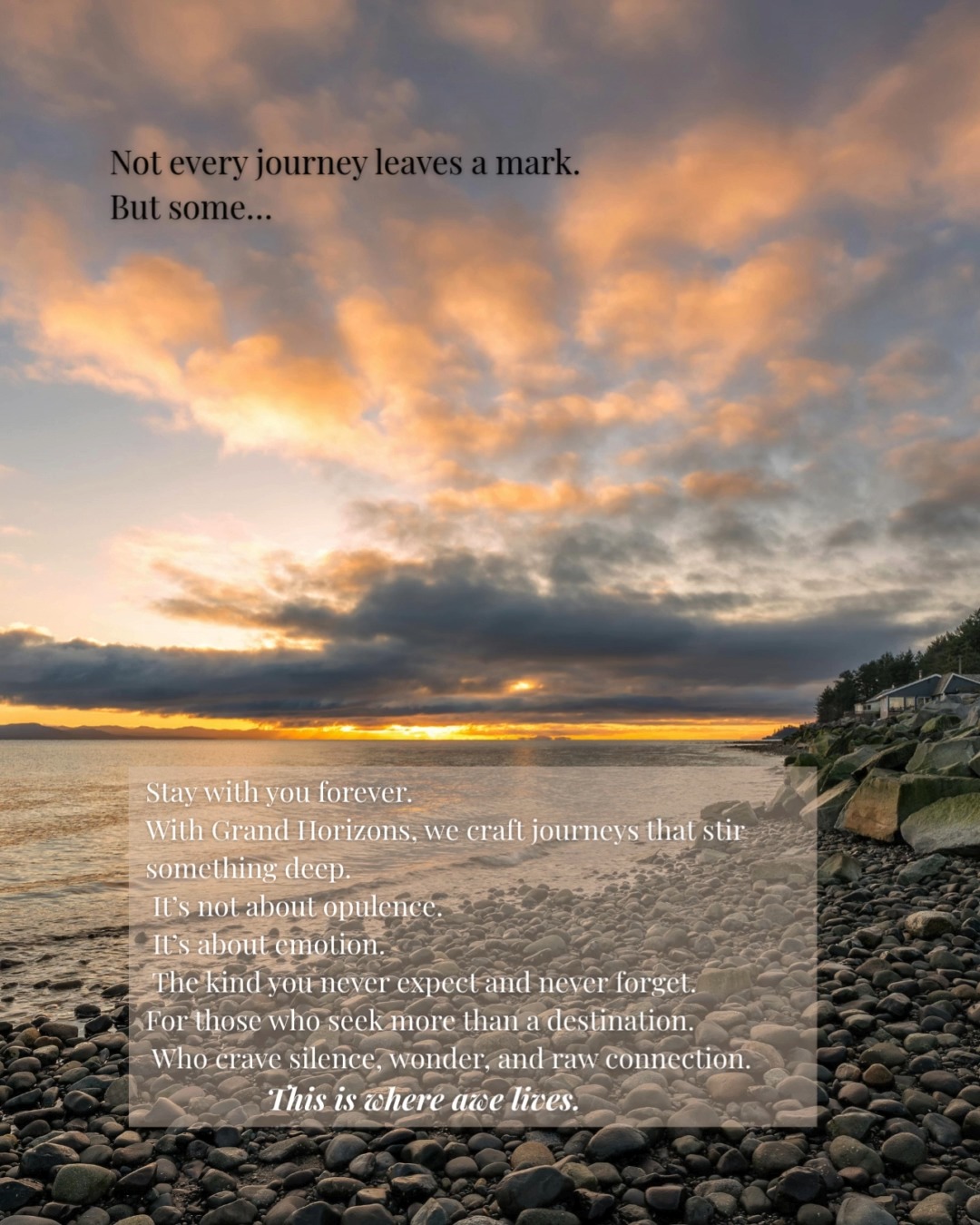 Some journeys aren’t meant to be told.
They’re meant to be lived.
In the silence of the desert. The shiver of a starry sky. The depth of a meaningful encounter.
Grand Horizons is for those who seek more than a destination.
For those who long to feel. To wonder. To open.
Rare places. Powerful moments.
And that unmistakable feeling… of touching something greater.
Grand Horizons — where emotion becomes the destination.
https://www.lyratika.com/grand-horizons
#GrandHorizons #Lyratika #UnexpectedEmotions #LuxuryTravel #SoulfulTravel #TransformativeJourneys #LuxuryWithDepth #WildernessExperience #TravelDifferently #ConsciousLuxury