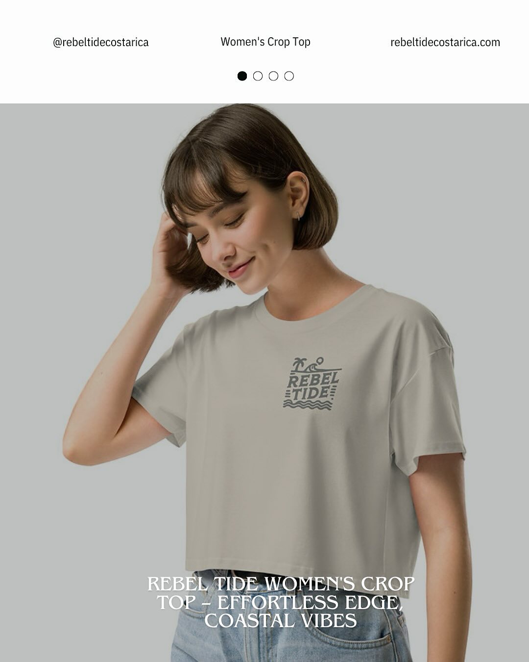 Not just a crop top.
A mindset.
The REBEL TIDE Women’s Crop Top is soft, fearless, and made for movement, from saltwater mornings to neon nights. Light on your skin, loud in its energy.
🔥 Ultra-soft, breathable comfort
🌊 Cropped + relaxed = effortless edge
🌴 Made to order, because rebels don’t do mass
Conscious. Coastal. Unapologetically you.
🛒 Wear the vibe at RebelTideCostaRica.com
#RebelTideCropTop #EffortlessEdge #TideBorn #CoastalRebellion #LiveWildWearConscious #rebeltidecostarica