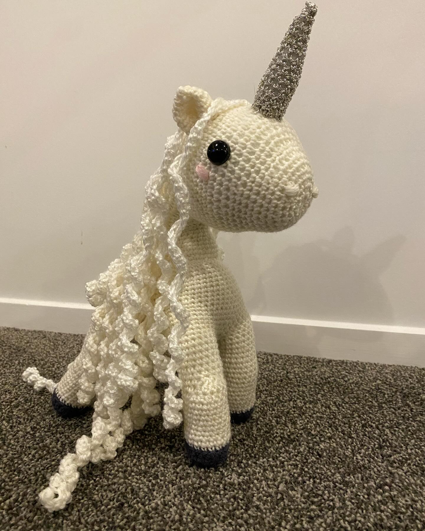 Unicorn from Mythical Creatures Crochet. #amurigumi #amurigumiunicorn #crochetunicorn
