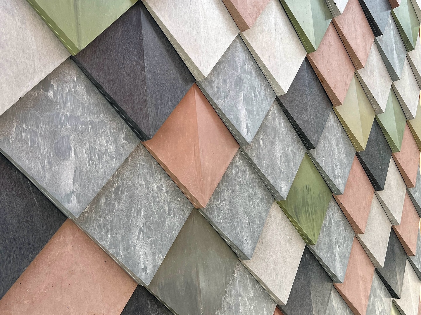 Did you know recycled PVC plastic can be crafted into colourful building facades?
These are the Pretty Plastic Panels. @we_are_prettyplastic
Made from 100% recycled PVC waste and turned into innovative facade cladding. They are durable, fire-resistant panels with a unique appearance.
Recycling PVC isn’t easy due to additives and contamination but Pretty Plastic have managed to produce cladding tiles made from 100% recycled PVC waste, sourced from old building materials such as window frames and drainpipes.
These tiles make for a really striking façades, as seen in the renovated Tongelreep National Swimming Centre in Eindhoven, Netherlands. Made using around 30,800 tiles & 24.2 kg waste per m² upcycled.
@slangenkoenis
Available from @frontmaterials (previously known as Stone Cycling)
•
•
•
•
#sustainablebuildingmaterials #prettyplastic #sustainablearchitecture #materialsindesign #materiality #recycledpvc #sustainablefaçades #recycledplastic