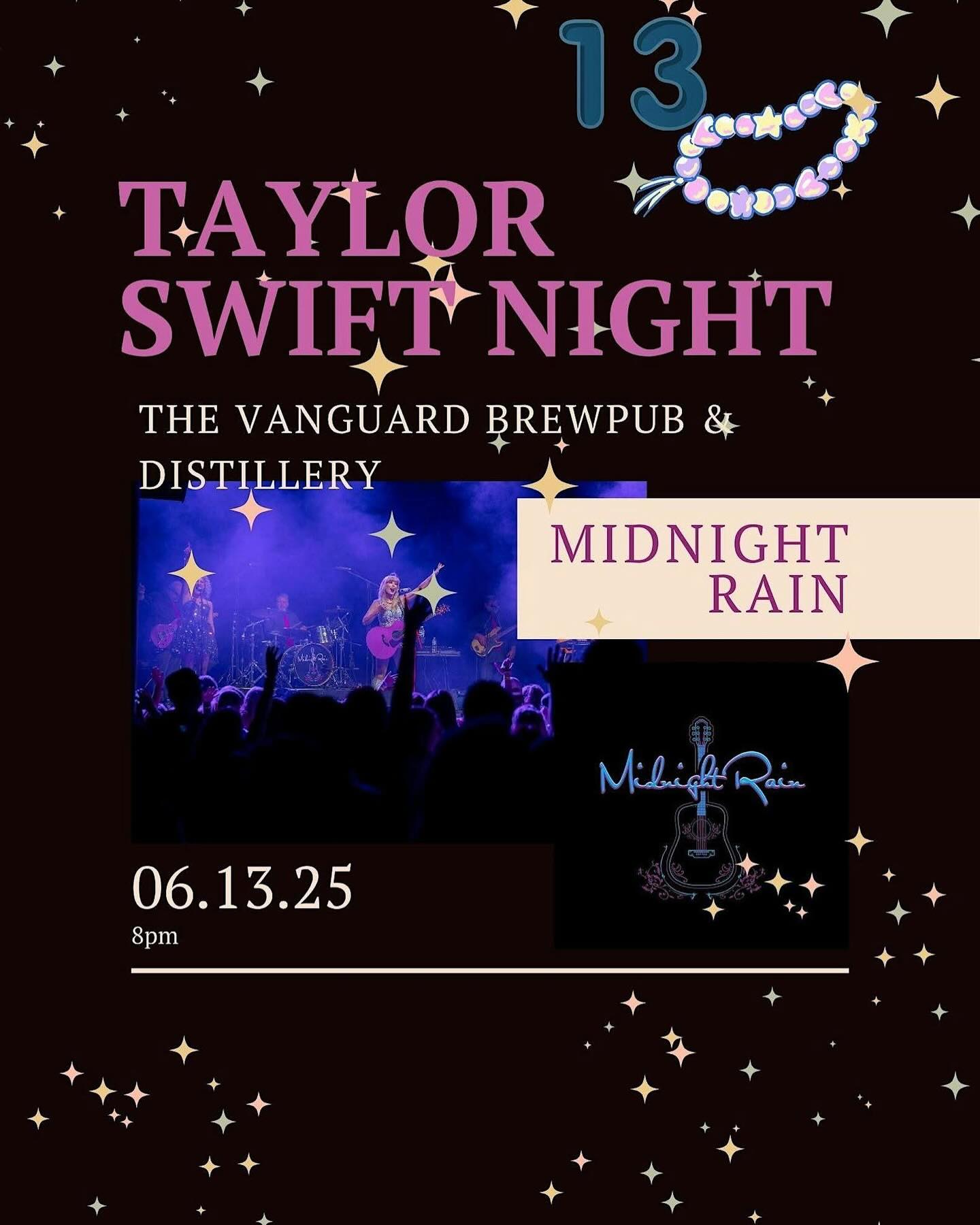 This Friday the 13th is half way to Taylor’s birthday party and all Swifties are invited!! We’ll be singing and dancing all night long! Come celebrate with us, it’s going to be so much fun!!! 💖🕛☔️