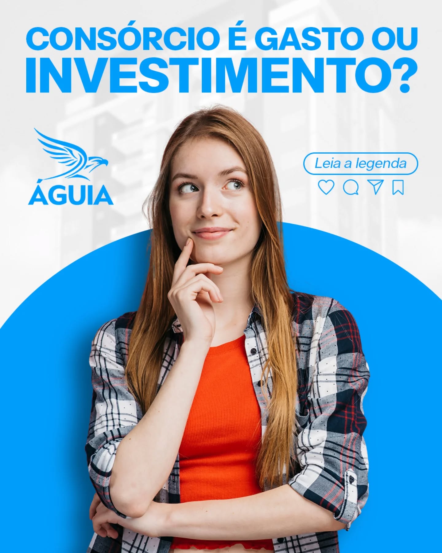 Consórcio: Não é um gasto, é a sua próxima estratégia de investimento para construir patrimônio sólido.
Com a consultoria da Águia Corretagem e a segurança da Porto Seguro, você adquire bens de alto valor de forma inteligente e sem juros.
Dê o passo certo para o seu futuro financeiro.
#ConsorcioDeInvestimento #PortoSeguro #ÁguiaCorretagem #PatrimonioInteligente #FuturoFinanceiro