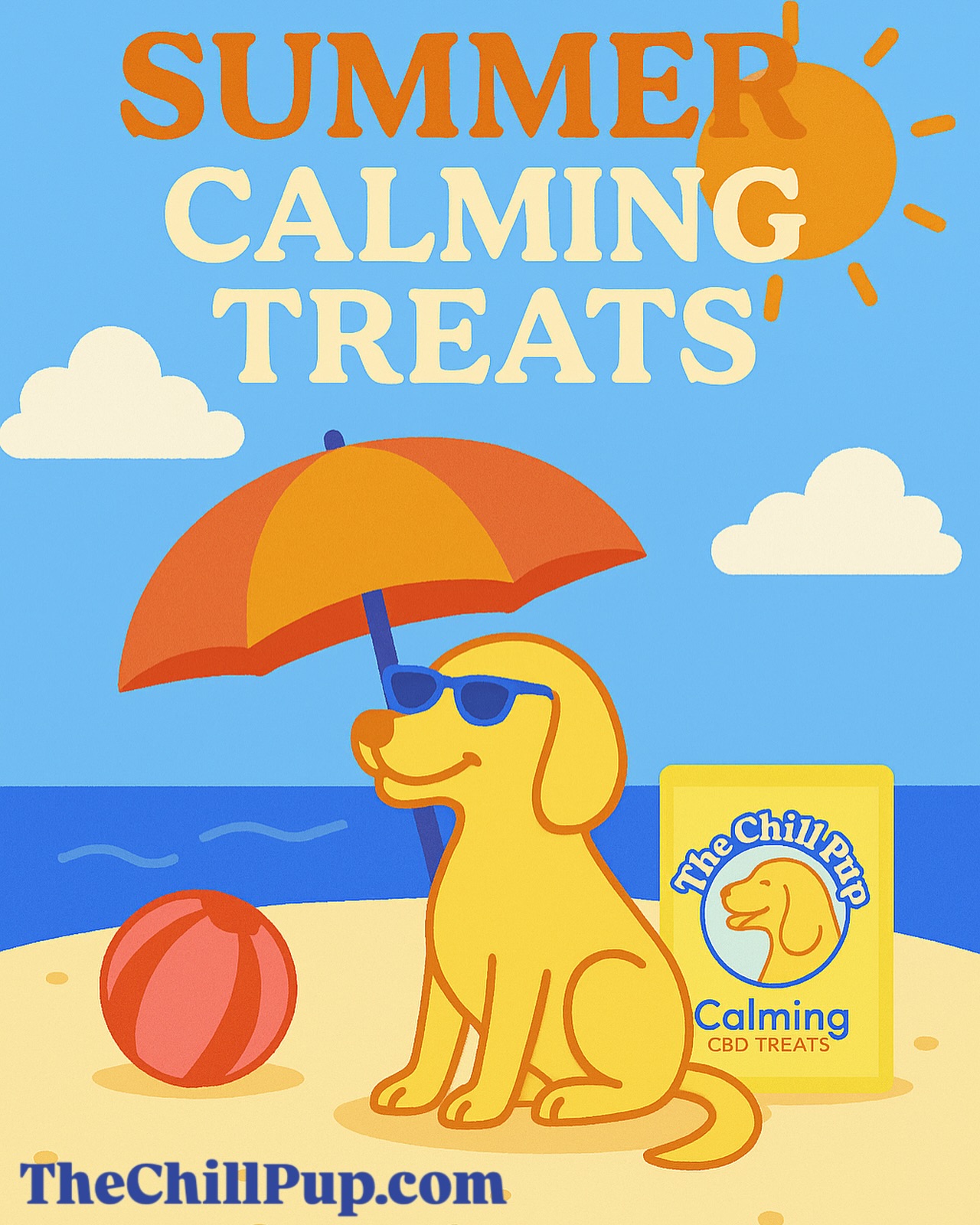 Summer’s heating up… and so are the stressors.
Loud fireworks. Long road trips. Too many backyard parties.
Give your pup the calm they crave with our plant-based calming treats, made with:
🍎 Real apples
🥥 Coconut oil
🌿 Vet-approved CBD
Whether it’s the 4th of July or just another scorcher —
The Chill Pup has your back (and your dog’s belly).
📦 FREE SHIPPING on orders $25+
🔥 Use code SUNPUP20 for 20% OFF
Shop now at thechillpup.com
#TheChillPup #SummerCalm #HotDogCoolDown #DogDaysRelief #PlantBasedPup