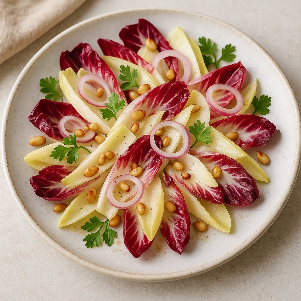 📝 Mittagsroutine, die sich lohnt: Chicorée-Salat! 🥗💚
Seit einiger Zeit gehört Chicorée-Salat 2-3 Mal pro Woche zu meinem Mittagessen – und das nicht ohne Grund:
👉 Wenig Kalorien, viele Bitterstoffe: Perfekt für die Verdauung und den Stoffwechsel.
👉 Reich an Ballaststoffen: Sättigt lange, ohne zu belasten.
👉 Vitaminbombe: Besonders reich an Vitamin A, C und Folsäure.
👉 Gut fürs Immunsystem: Die Bitterstoffe wirken entzündungshemmend und können sogar die Leber entlasten.
Viele meiden Chicorée wegen seines leicht bitteren Geschmacks – dabei sind genau diese Bitterstoffe der Schatz für deinen Körper. ✨💪
Probier’s mal aus – dein Darm wird es dir danken. 😉
#gesundessen #chicoree #fitmit40 #darmgesundheit #bitterstoffe #cleaneating