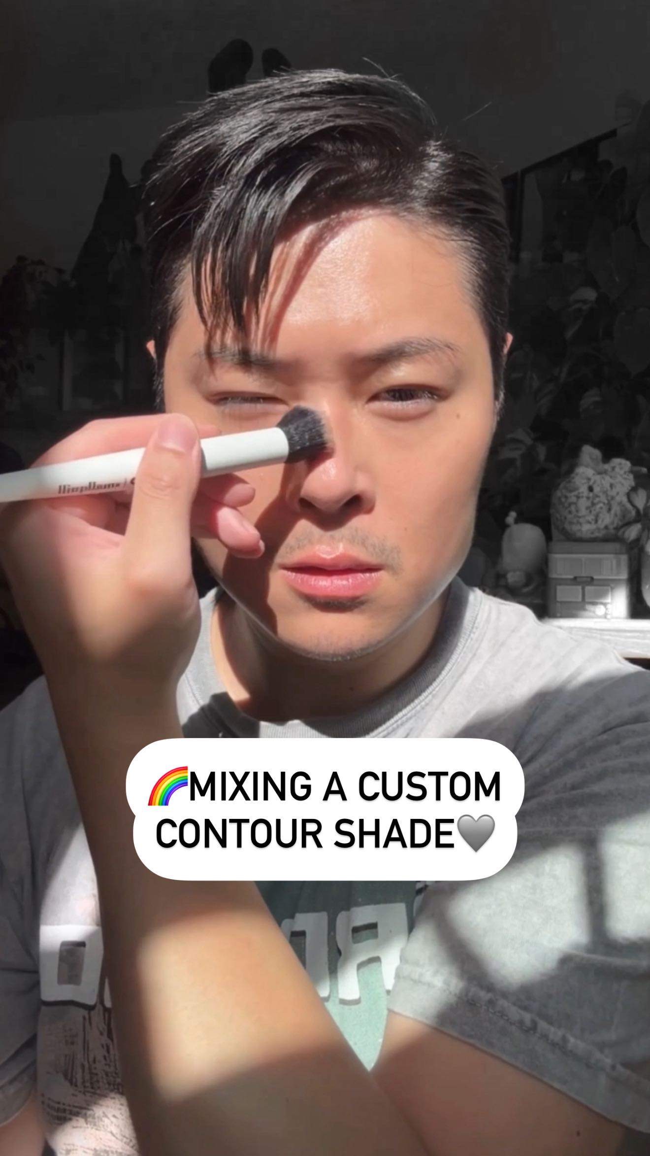 Ok so - I was obsessed with contouring in high school. I’m talking buying shades like NYX taupe (which is pure grey on me) and packing it on with the heaviest hand 🤣😭
Over the years, I’ve generally found that a lot of contour products are either too warm and are basically bronzers, too cool and grey for my skin tone, or made for like the East Asian market and way too pale for me. To be fair, I also don’t look that hard because I’m not someone who wakes up thinking “can’t wait to chisel my face!”
With Dust, our cool grey cream blush, I’ve been able to make a super duper natural custom contour colour by mixing it into our bronzer Rosy Warmth (shade 4). The best part is because the origin tone is our bronzer which fits my skin tone super well, the two sit so well together once I put bronzer onto my cheeks & stuff. Sometimes when I don’t want a lot of colour on my face but just wanna do “something”, this has been my go to.
Anyways, this doesn’t work for every bronzer shade though - once you’re in the dark shades (eg. shade 9+) the grey can too much white to a contour for a deeper skin tone. Also, darker purple-red tones typically provide more real sculpting definition than adding black or grey on deeper skin tones.
But for a good amount of people, Dust can be a useful tool to have in the belt 🥰 we designed it to be a blush mixer but it’s fun to use it in an assortment of other liquid and cream products.
#creamblush #creamcontour #indiebeauty #indiemakeup #canadianmakeup