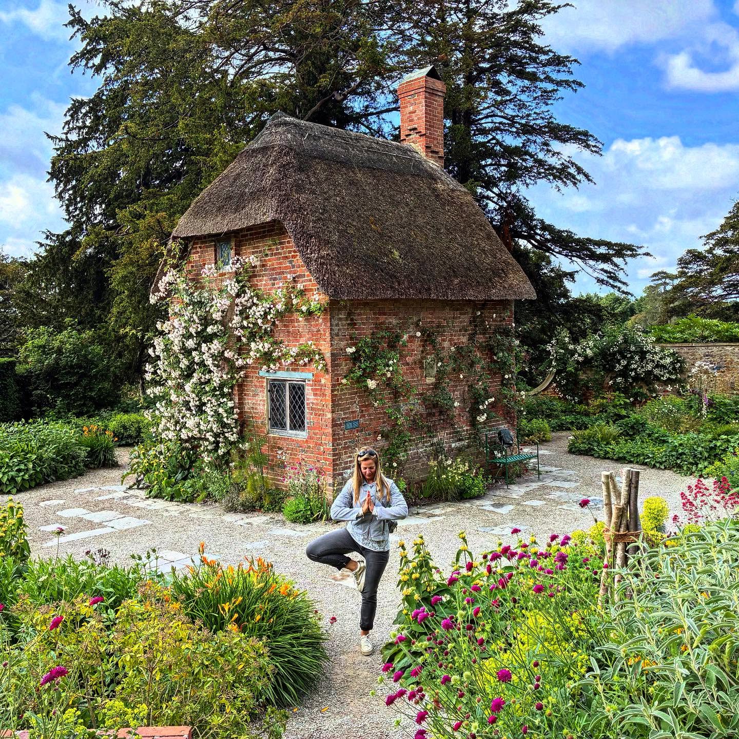 A big hug of a garden with the generous boarders and colour
Just darling, I love this garden, it really lifts my soul
I’m hoping we can practice in the garden this summer, let me know what times are best for you
.
.
#plymflowyoga #yoga #yogapractice #flowyoga #vinyasa #vinyasaflow #yogaclass #plymstock #plymouth #yealmpton #yealmptoncommunitycentre #brixtondevon #southhams #devon #thenewt #cottagegarden