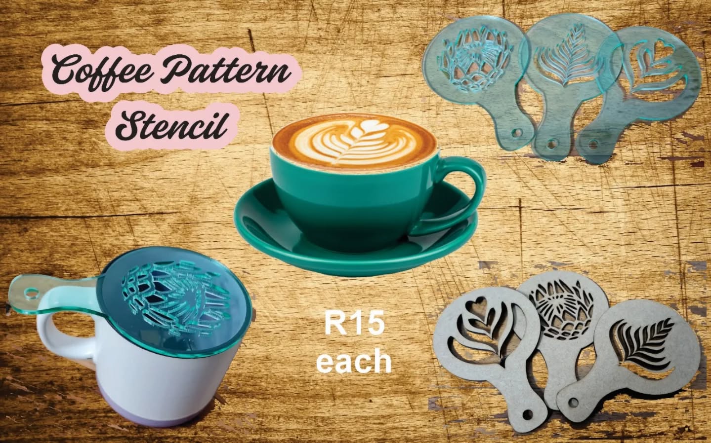 Coffee patern stencils.
Have a nice cup of coffee with your own designed coffee stencil.
Place your orders now. 0632013292
@spoonbakery_cpt
@mmcoffee.co
@plato.coffee