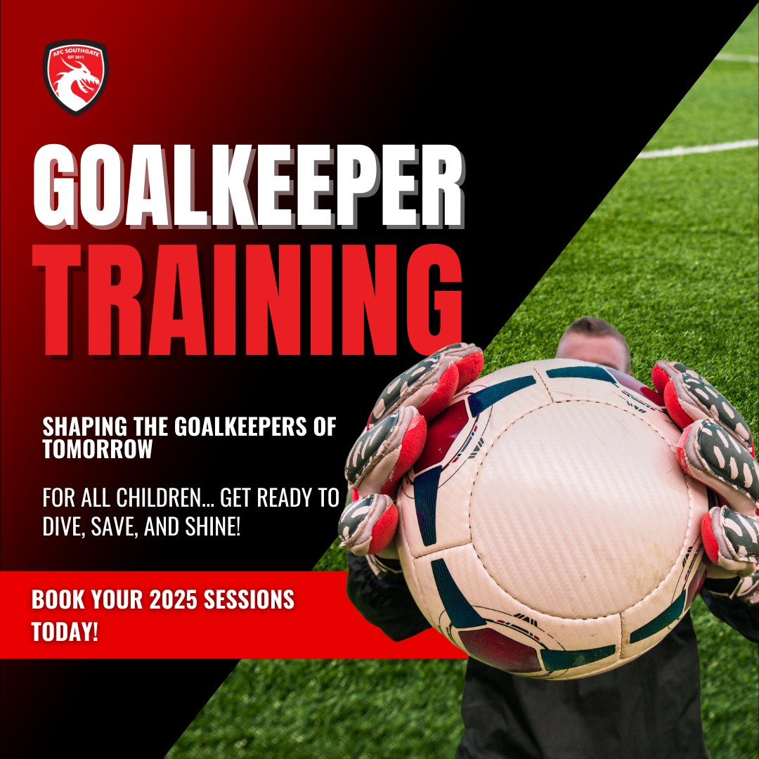 🧤 Calling all future shot-stoppers! ⚽
Our Goalkeeper Training sessions are all about building quick reflexes, strong hands, smart positioning — and BIG confidence between the posts! 💪🧱
Led by expert coaches in a fun and supportive environment, it’s the perfect place for young keepers aged 6+ to dive into their potential! 🌟
Train hard, save harder! 🧤⚽
#afcsouthgate #northlondonfootball #kidsfootball #goalkeepertraining #goalkeepersession #goalkeepingskills #goalkeeper