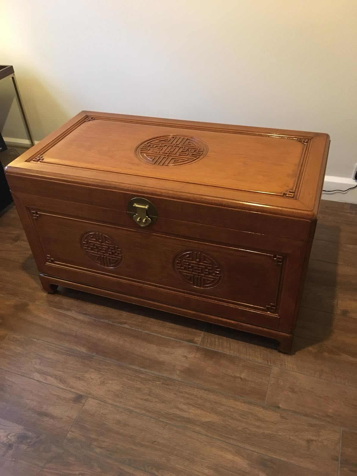 ✨ Restoring a beautiful Chinese-style wooden chest with intricate carved circular motifs and elegant brass hardware. At Boyle’s French Polishers, we take pride in our craftsmanship, ensuring that every detail is meticulously restored to preserve the beauty and history of such exquisite pieces. Our expertise in traditional furniture restoration shines through in every project we undertake.
#FurnitureRestoration #FrenchPolishing #LuxuryCraftsmanship #TraditionalCraftsmanship #BoylesFrenchPolishers
AntiqueRestoration #VintageChest #ChineseFurniture #OrientalAntiques #WoodenChest #FurnitureConservation #HeritageRestoration #AntiqueFurniture #RestorationExperts #furniturerefurbishment