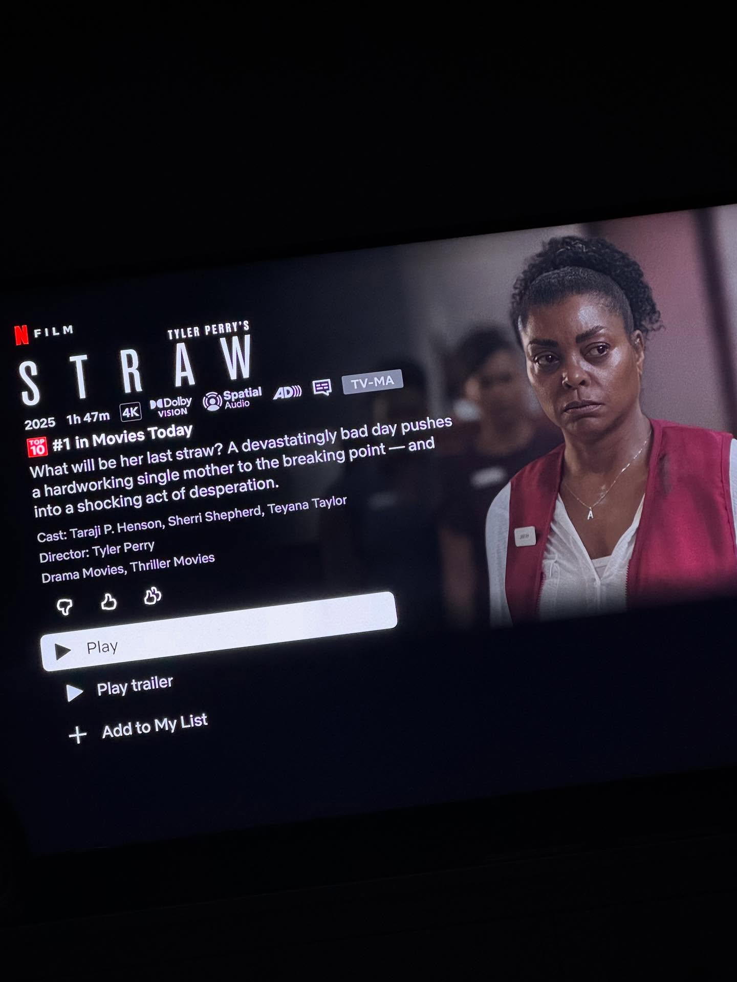 Number 1 🏆 #netflix #tps #soundbywestwind