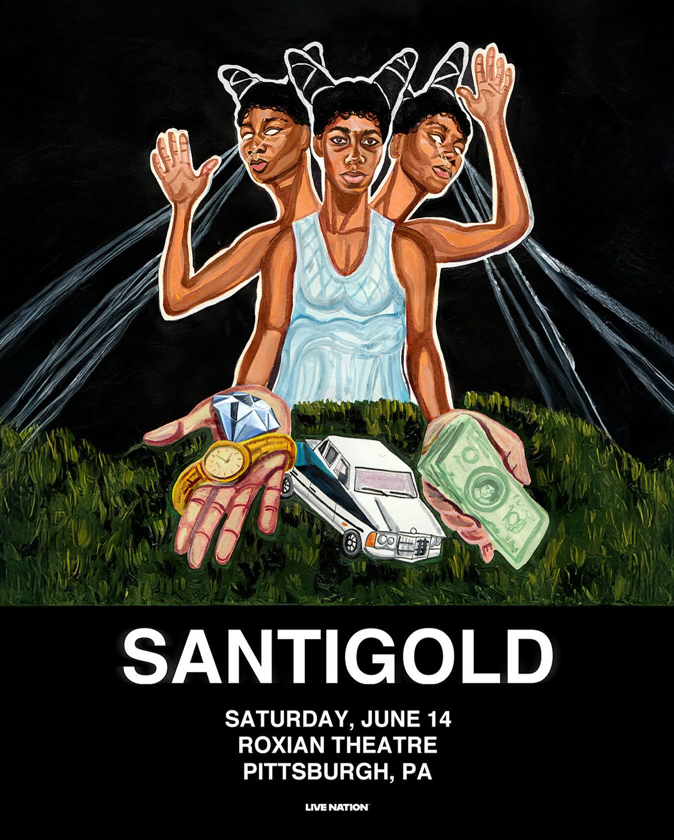 ***CLOSED***GIVEAWAY✨✨✨And we’re back with another giveaway for @santigold ✨🙌🏽
To participate do the following:
1. Like the post
2. Follow us @girlsrunningshit @roxiantheatre
3. Tag someone you would like to bring to the event!
4. For extra entries share this post in your story and tag us.
The winner will be chosen by Monday! Good Luck!
Please DM us if you have any questions! Please remember this event is in Pittsburgh Pennsylvania!
