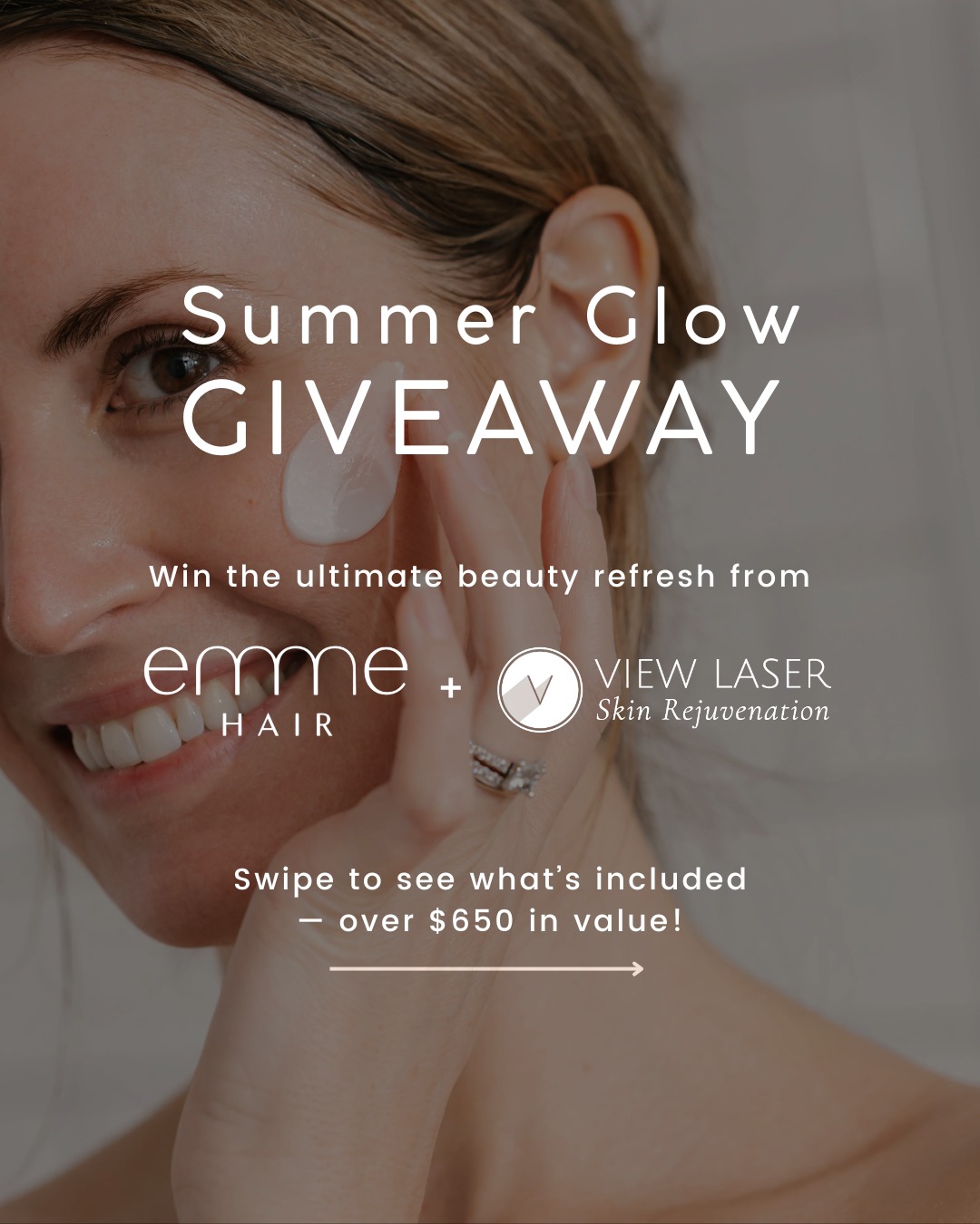 ✨GIVEAWAY CLOSED!✨
Let the summer glow-up begin! We’ve teamed up with @emmehair to bring you the ultimate summer glow-up—valued at $650!
One lucky winner will receive:
• A $200 service credit for hair services with Maria or Veronica at any Emme Hair location
• A gift certificate for a HydraFacial MD at View Laser Skin Rejuvenation
• ZO® Getting Skin Ready Protocol (travel size Gentle Cleanser, Exfoliating Polish, Complexion Renewal Pads)
• ZO® Brightening Sheet Masque
• ZO® Daily Power Defense (travel size)
• Hale Derma spray (2 oz)
• Glo Skin Beauty blush + makeup brush
• View Laser lip balm
HOW TO ENTER:
1️⃣ Follow @viewlaserskin and @emme.hair
2️⃣ Like this post
3️⃣ Tag a friend who’d love a summer refresh (1 tag = 1 entry!)
Winner announced June 16th! Please note that prize is local pick up only at Emme Hair’s Ladner location.
#Giveaway #VancouverGiveaway #SummerRefresh #ViewLaser #EmmeHair #MedicalAesthetics #HydraFacial #ZOSkinHealth