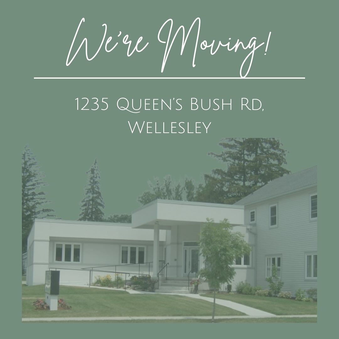 We’re moving! 🎉 I’m excited to share that my therapy practice is transitioning from my cozy home office to a beautiful new professional space at 1235 Queen’s Bush Road, Wellesley, Ontario. This move marks a big step forward and reflects the growth of the practice—and there’s more to come!
Stay tuned for some exciting updates on what’s ahead 🌱