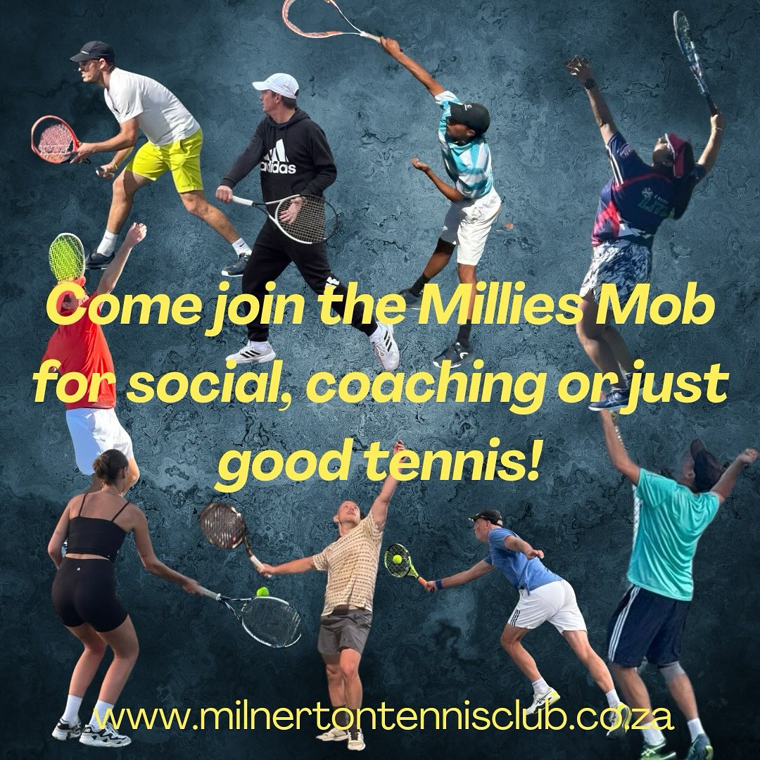 Millies - Good tennis, what else can we say!!! #milnerton #tennis #capetown #wheretoplaytennis #tenniscapetown #tenniscourt