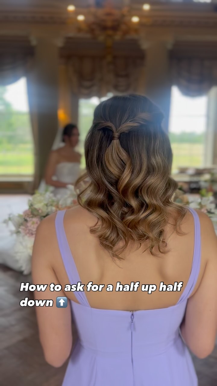 How to ask a half up half down hairstyle 👇🏻
A half up half down can be done in sooo many ways! Here’s some simple terms to make it easier for you and your stylist - check out the reel for the terms
🤎 Save this to show your stylist or come back to at a later date
🤍 Follow for more hairstyle tips
Wedding hairstyles | Wedding hair up | Bridal hairdos | Bridal half up half down | Half up Half down hairstyles | Wedding half up half down hairstyles
#halfuphalfdown #hairupanddown #bridehairguide #melissaoldridge bridalhairstylist #bridalhairinsurrey #professionalhairphotos #hairupdos #weddinghairstylist #weddinghairupdos #bridalhairstylistwoking #bridalhairstylistsurrey #weddinghairstylistsurrey #weddinghairstylistwoking #hairstylistwoking #hairstylistinsurrey #hairstylistinguildford #melissaoldridge #weddinghairideas #weddinghairupdos #weddinghairupdoideas