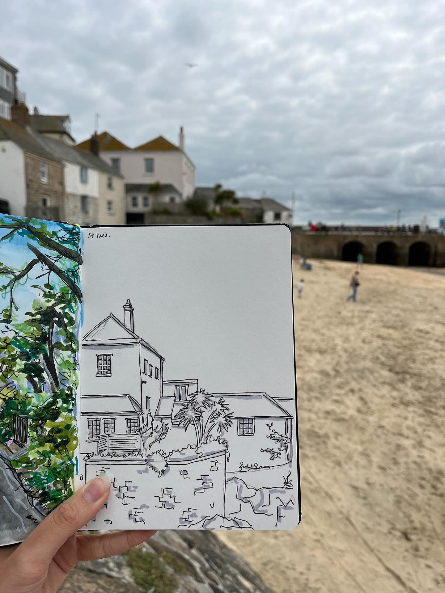 Sketching in St Ives 🌊
#art #artist #artwork #sketch #sketching #draw #drawing #sketchbook #sketchbookdrawing #sketchbookart #sketchbookpage #stives #stivescornwall #artincornwall #foryou #fyp