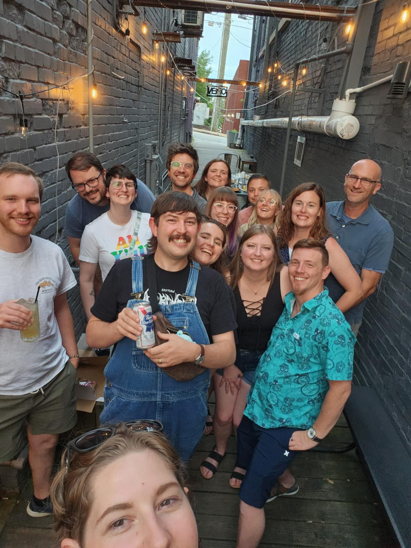 A stellar birthday weekend! A huge thanks to my beautiful wife Maddie and best friend Shelby for all their hard work in planning the surprise party. We also had an awesome long weekend I won’t soon forget. Eating mountains of cinnamon bread at Dollywood, fishing every morning, the best cake ever made, one of my best rounds of mini golf to date, and finally finding my first wild hellbender!