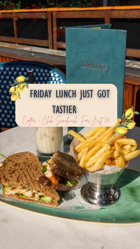 Clock out for a moment and enjoy a well-deserved break with our Friday lunch deal 🌞☕️🍋🕛🌼🫖
#worthingfoodanddrink #makrestaurant #lunchbreak #fridaymotivation #coffeecoffeecoffee