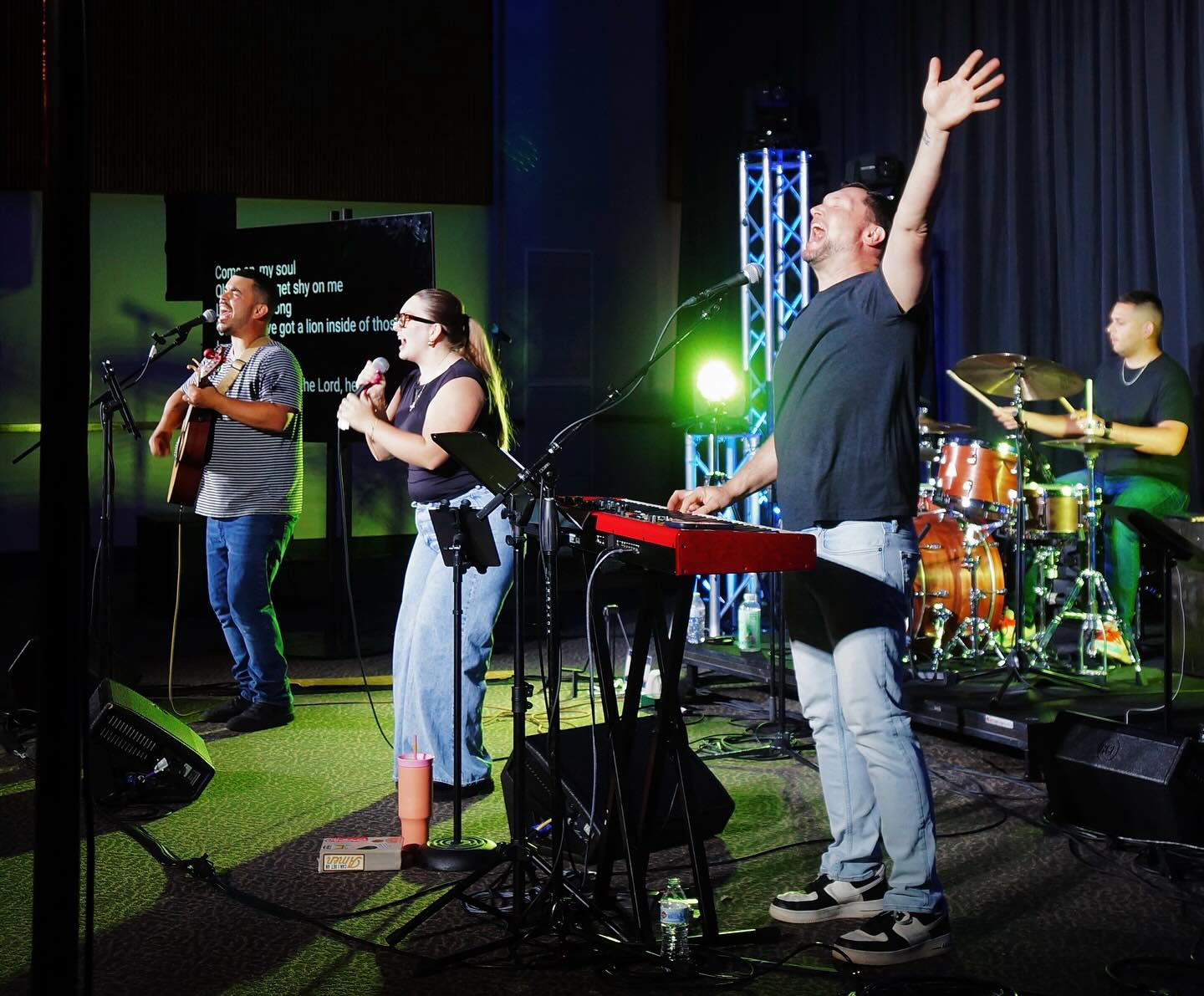 Day 1 of Purpose 2025 complete! Hands lifted, hearts open, and God moving! We kicked off with powerful worship and had an incredible start to building a Christ-centered community. Day 2, we’re ready for you!!