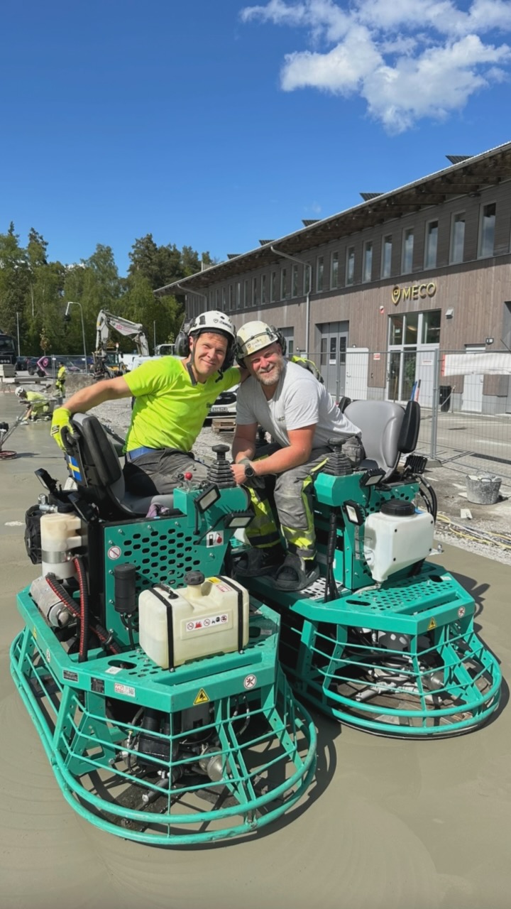 #tyresöbetong #tyresobetong #powetrowelpolish @multiquipuk #concrete #concretslab #betong