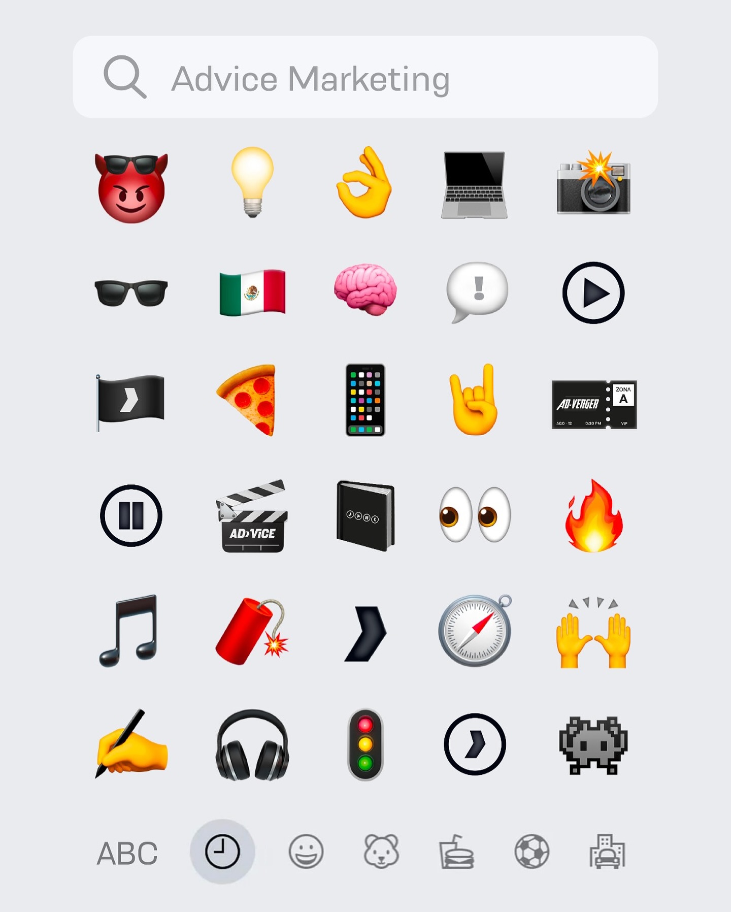 No usamos emojis… los creamos.
Porque en Advice, cada idea tiene cara, actitud y fuego propio 😈🚩💡
No seguimos tendencias. Las encendemos.
#NewIcons #AdviceEmojis #CreatividadIrreverente #SomosAdvice