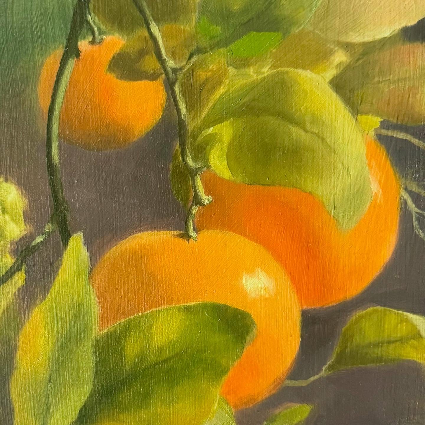 Two 5x5s coming to the @utahartmarket ‘s 135 Show this coming Saturday, June 14. I love seeing tangerines and pomegranates in people’s landscaping when I visit California. 🍊
I will also start sharing some of the 4x4 pieces next week. I’m trying not to bother them as they do a tiny bit more drying out. 😂