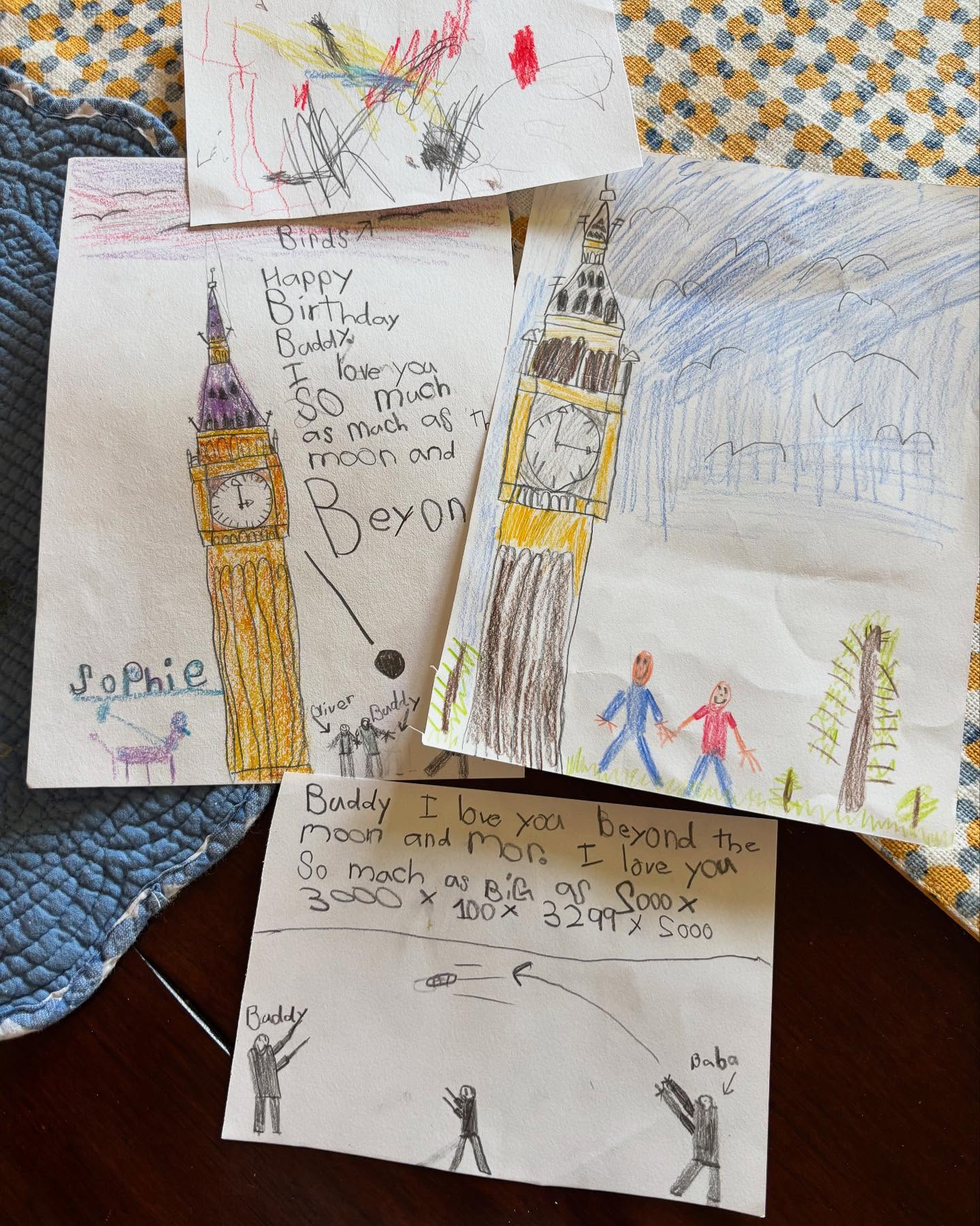 When we returned home from our trip, we arrived to a refrigerator full of prepared meals by Grace. The homemade granola bars were amazing! The boys left sweet notes and Cooper put my dishes away. Jordan is always so attentive when we visit New York. We are so blessed by our children. Thankful!
