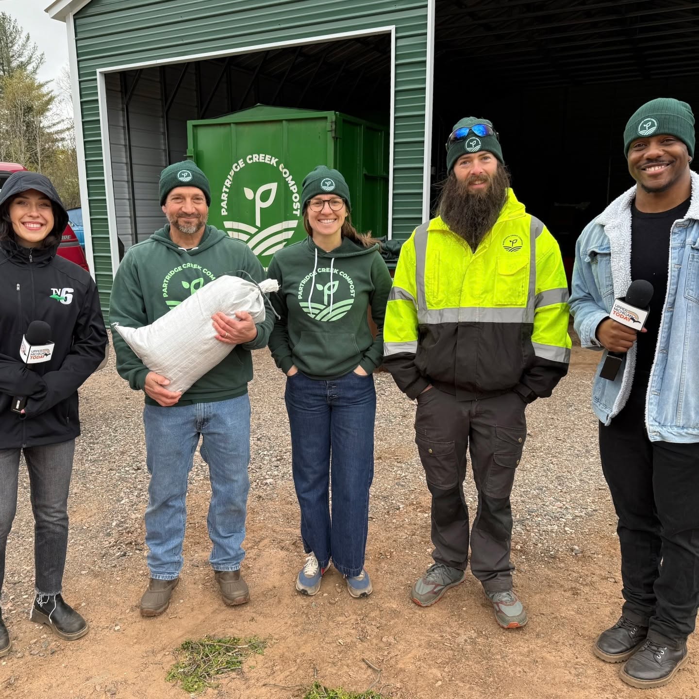 Big thanks to @uppermichiganssource for the feature series! Curious to learn more about what we do? Why we do it? HOW we do it? Check out the full series on their website. Link in bio. #inthenews #compost #sustainability #zerowaste #foodwaste #sustainableliving #upperpeninsulamichigan