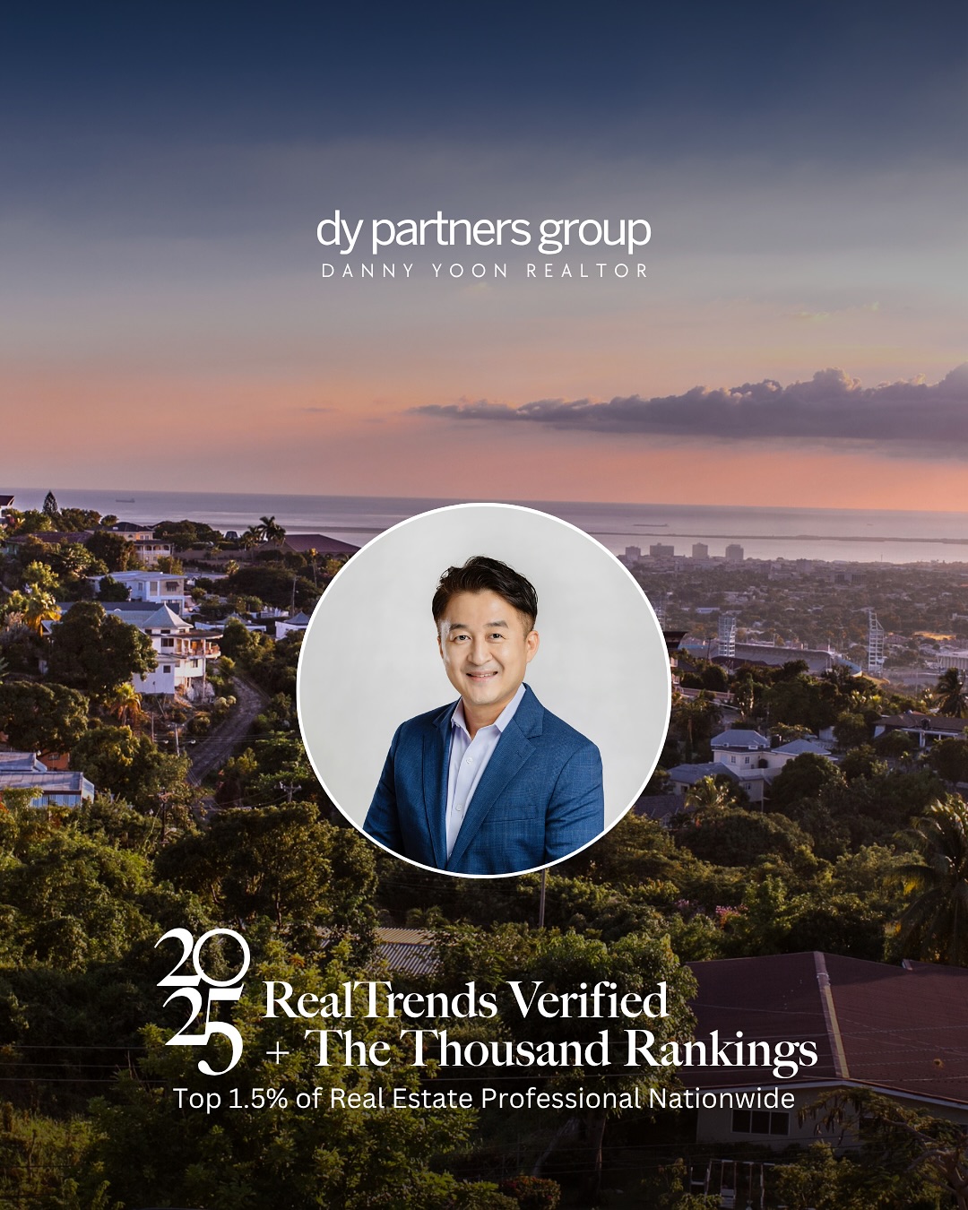 Grateful and honored to be included in the 2025 RealTrends Verified + The Thousand Rankings, placing our team in the top 1.5% nationwide! Huge thanks to my amazing clients—this wouldn’t be possible without your trust and support! 🙏✨
-
📧: danny@dypartnersgroup.com
☎️: 917-300-8484
#RealtorDannyYoon #newjerseyrealestate #njrealtor #리얼터_대니윤 #뉴저지부동산 #新泽西房地产
