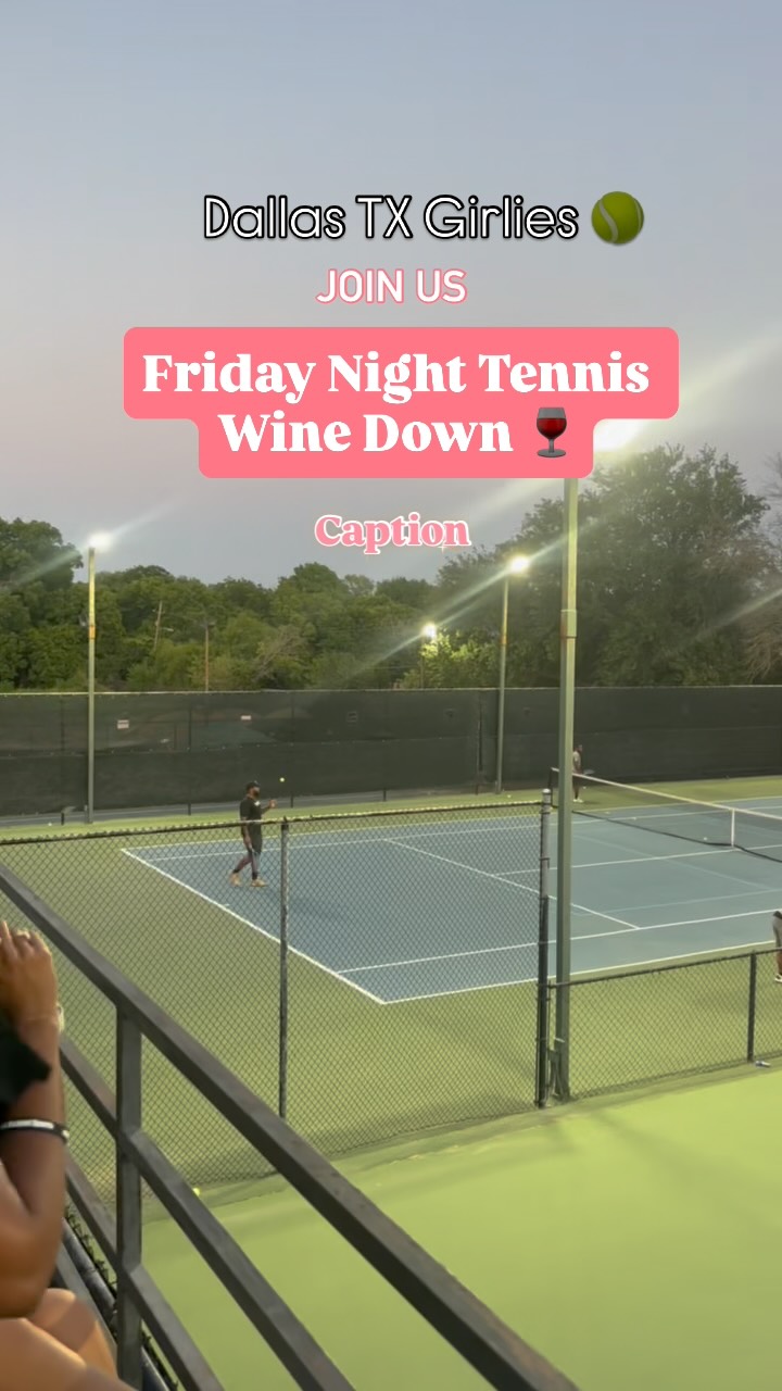 July 25th Friday 7PM we are hosting tennis and then wine -ing down. Enjoy music, tennis lessons (beginner friendly) and a nice cup of wine after your session. If you’re interested COMMENT 🎾 for more details or simply check out @femsweat bio and select the ‘Tennis Club’ tab to RSVP.
We also host Thursday sessions. Join us when you can! 🎾✨🍷
#dfw #dtx #dtxtennis #tennislessons #womenswellness #womenshealth #womensfitness #womenstennis #grouptennis
