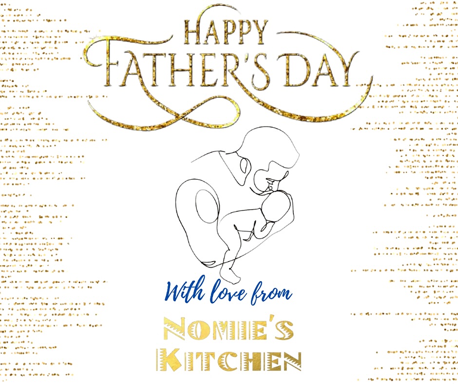 💙 Happy Father’s Day from Nomie’s Kitchen! 💙
Today we celebrate the dads, grandads, father figures, and all the amazing men who fill our lives with love, strength, and endless support.
Let’s raise a fork (and maybe a dessert 🍰) to the ones who make every moment special. 💙👨🍳
#FathersDay #NomiestKitchen #MadeWithLove #FamilyTime #CelebrateDad