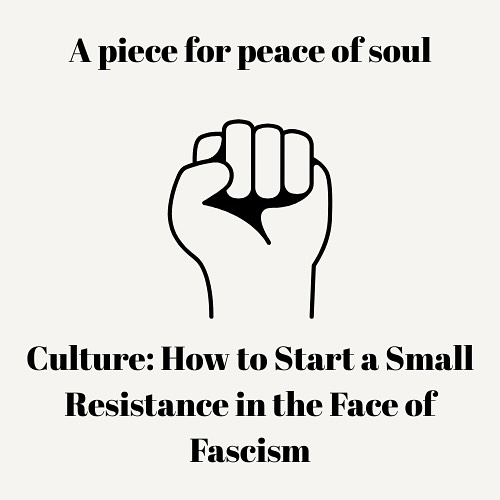 This week on a piece for peace of soul: if you are an avid social media user, then this article is relevant to you, too. So much of tyranny hides and we only recognize it for what it is, once it’s too late. Unless, we learn from history and practice vigilance and awareness, only then can we reclaim our freedoms, essential to the peace for soul.