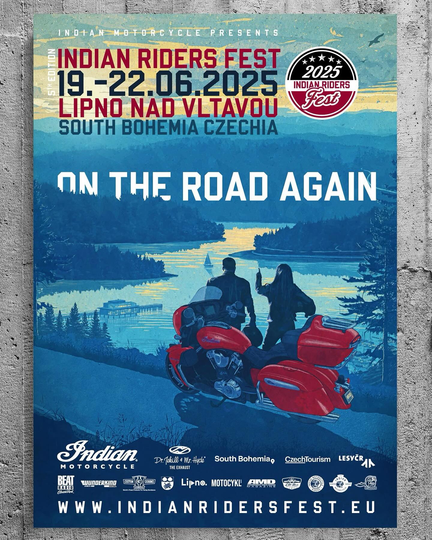 Départ mercredi pour la République Tchèque #indian #indianmotorcycle #imrg ##eventindian #motocycle #motocyclelife @indianridersfest @bijoux_sultiz