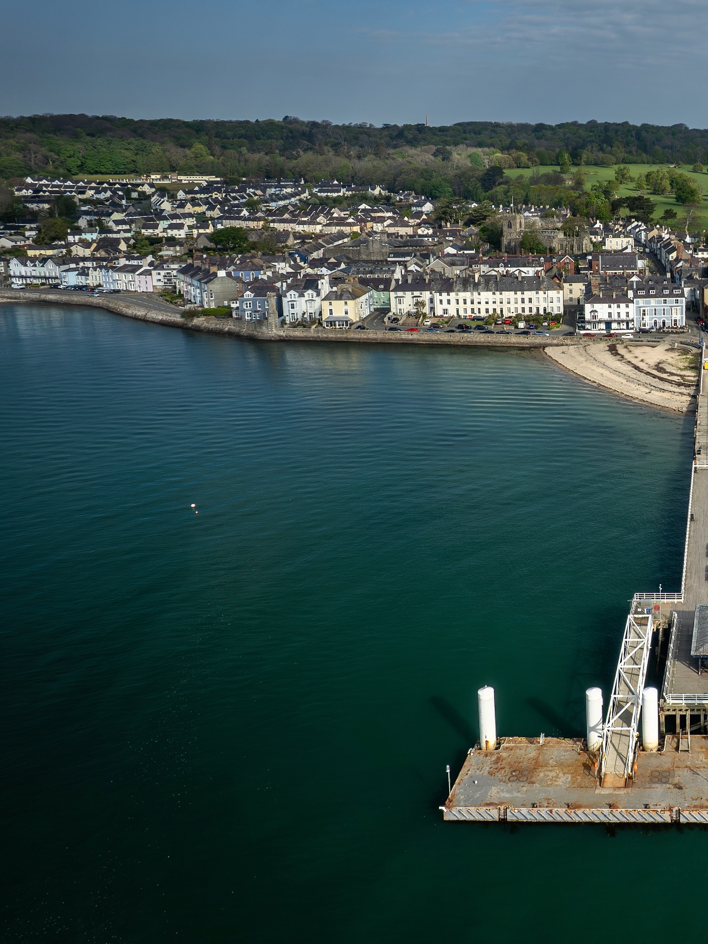 A peaceful Beaumaris pier.
Originally built in 1846 and later extended for the steamers that once served the Menai Strait. Still very popular with tourists today, with daily sightseeing boat trips departing from the pier.
#beaumaris #anglesey #ynysmon #menaistrait #visitwales #visitanglesey #thewalescollective #yourwales #fromwhereidrone #coastalviews #wales #cymru #explorewales #northwalesinstagram #thisiscymru