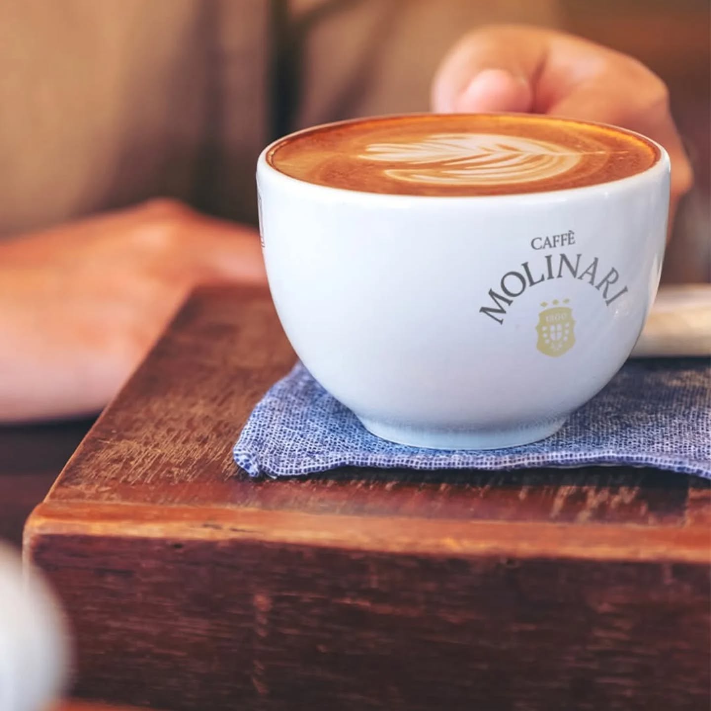 A tökéletes cappuccino? Ideális egyensúly a crema és a Molinari kávé között. ☕️