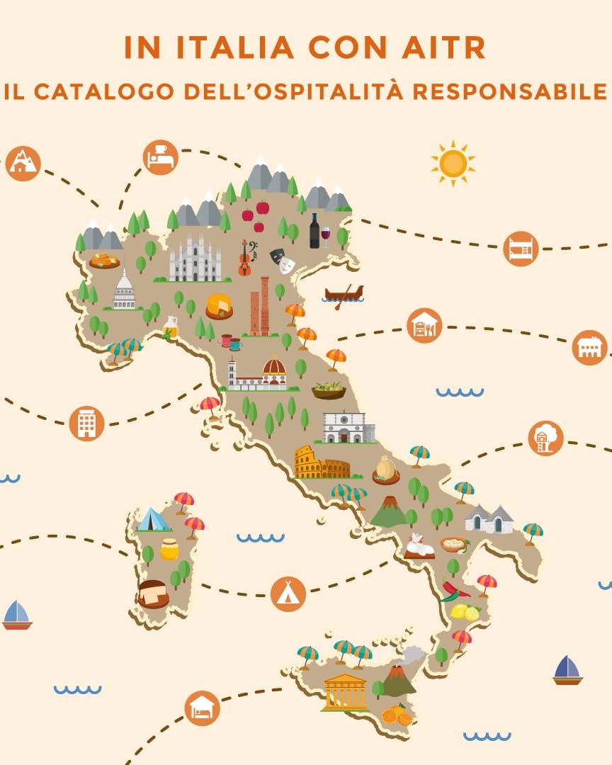 Per la prima volta AITR ha realizzato un Catalogo dell’Ospitalità Responsabile, interamente dedicato alle strutture ricettive gestite dai suoi soci.
Un progetto nuovo, nato da un'esigenza chiara: raccontare un'accoglienza diversa, fondata su sostenibilità ambientale, sociale e culturale.
Non si tratta di un elenco esaustivo: le strutture si trovano in 16 regioni italiane e rappresentano 9 tipologie diverse di ospitalità. Ma tutte condividono una visione comune:
✔️ rispetto per l’ambiente,
✔️ legame con le comunità locali,
✔️ turismo come leva di cambiamento positivo.
Dalle cooperative di comunità ai beni confiscati alla mafia, dalle pratiche di economia circolare all’educazione ambientale, ogni struttura racconta un modo concreto e possibile di fare turismo responsabile.
📗 Il catalogo vuole essere una mappa di esperienze significative, da sfogliare per scegliere un soggiorno più consapevole.
📩 Sul sito AITR puoi contattare direttamente le strutture per chiedere informazioni o prenotare.
👉 Scarica il catalogo dal sito www.aitr.org! #TurismoResponsabile
#TurismoSostenibile
#ViaggiareResponsabilmente
#SustainableTravel
#EcoTurismo