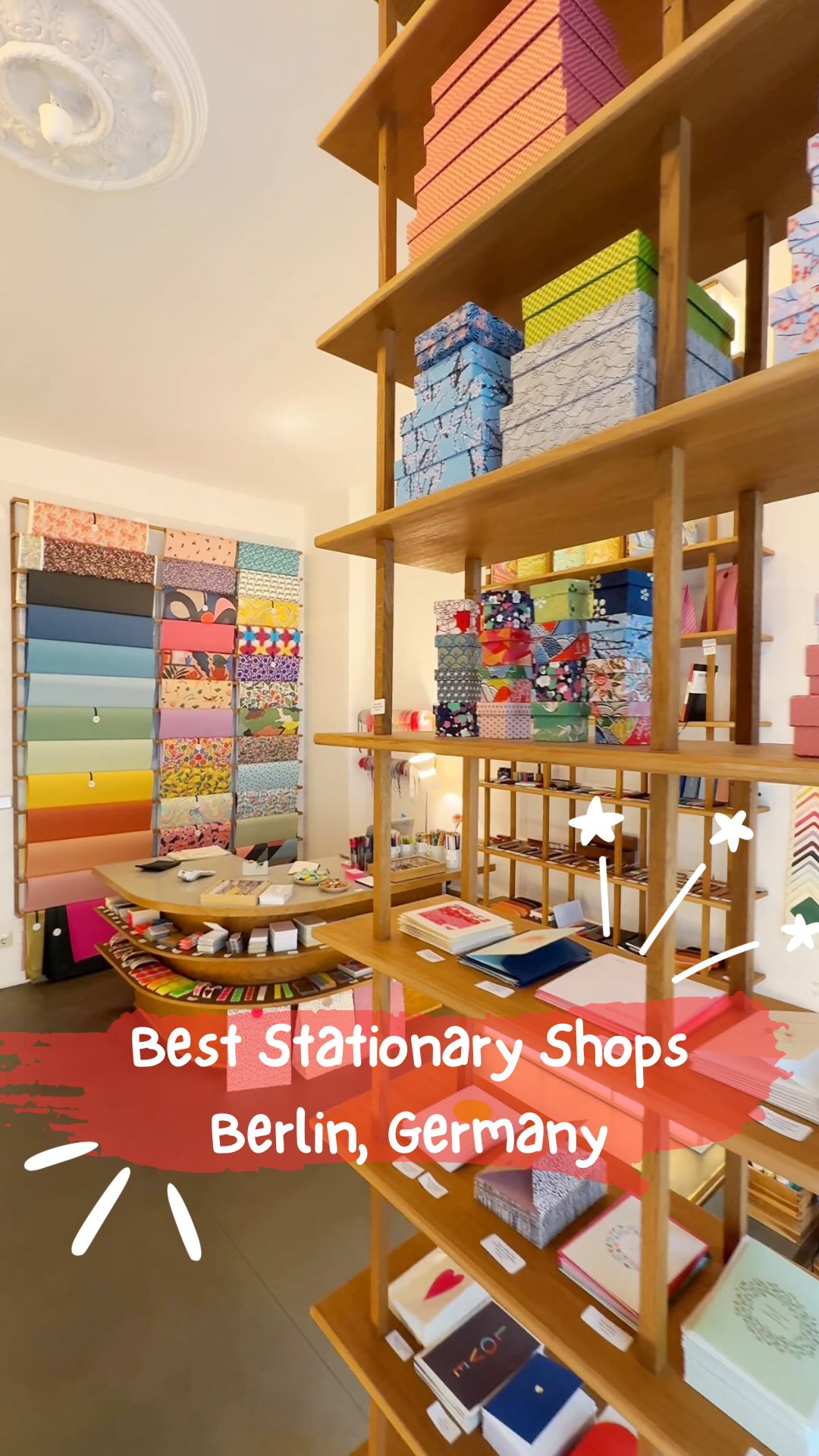 These are the best stationary shops in Berlin, Germany that you can not miss, they are amazing! 🇩🇪 ✂️📚🖋️
📍LUIBAN @luibanberlin
Rosa-Luxemburg-Straße 28, 10178 Berlin, Germany
📍RSVP PAPIER @rsvpberlin
Mulackstraße 26, 10119 Berlin, Germany
📍POLLY PAPIER @polly_paper
Gipsstraße 23b, 10119 Berlin, Germany
#berlin #stationaryberlin #craftstores