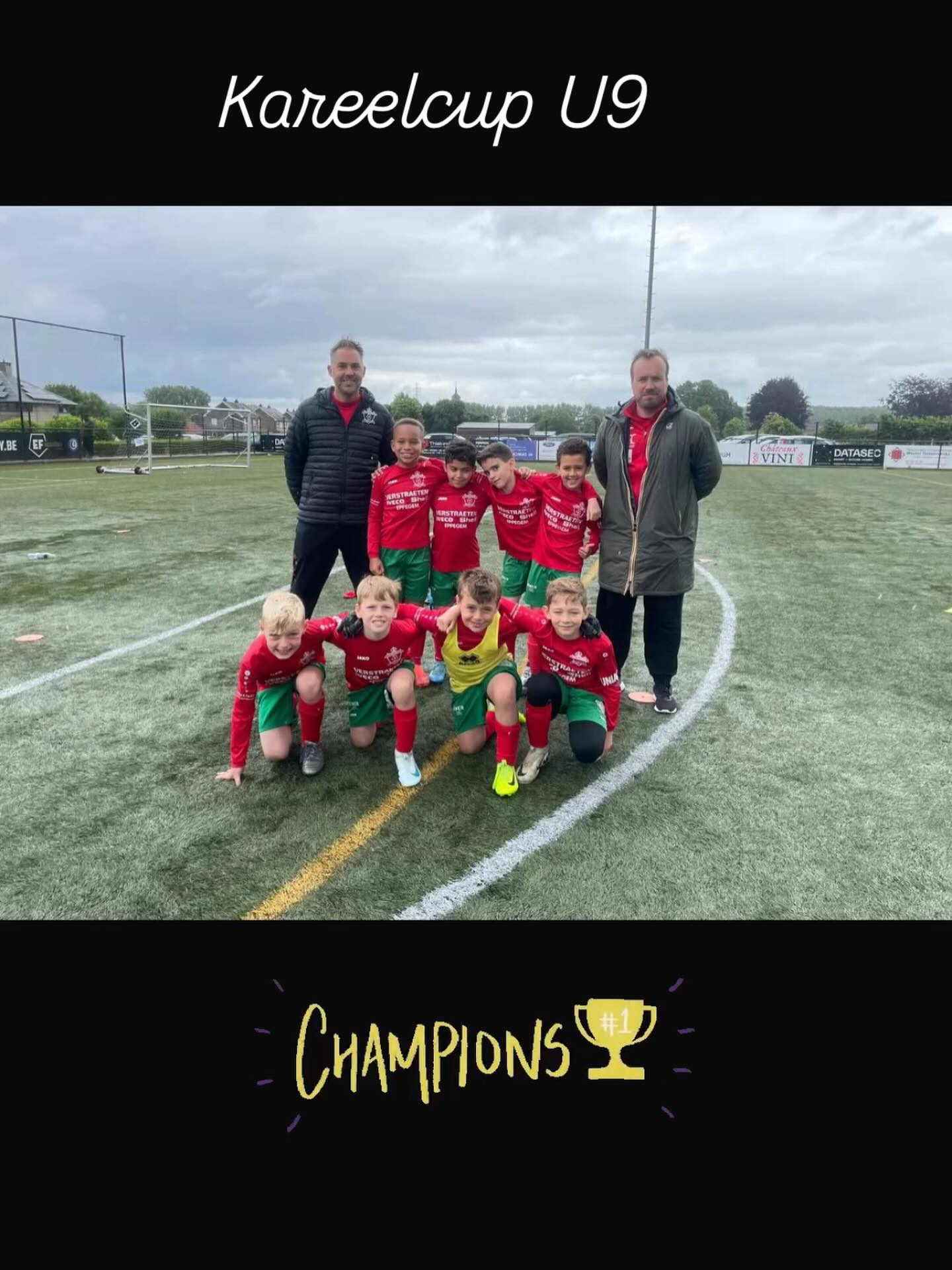 Onze jongens wonnen vandaag de Kareelcup U9 en verlengden hun titel van bij de u8. Bedankt @futuretalentsacademy voor de leuke finale! #kfceppegem #mclacademy #kareelcup2025
