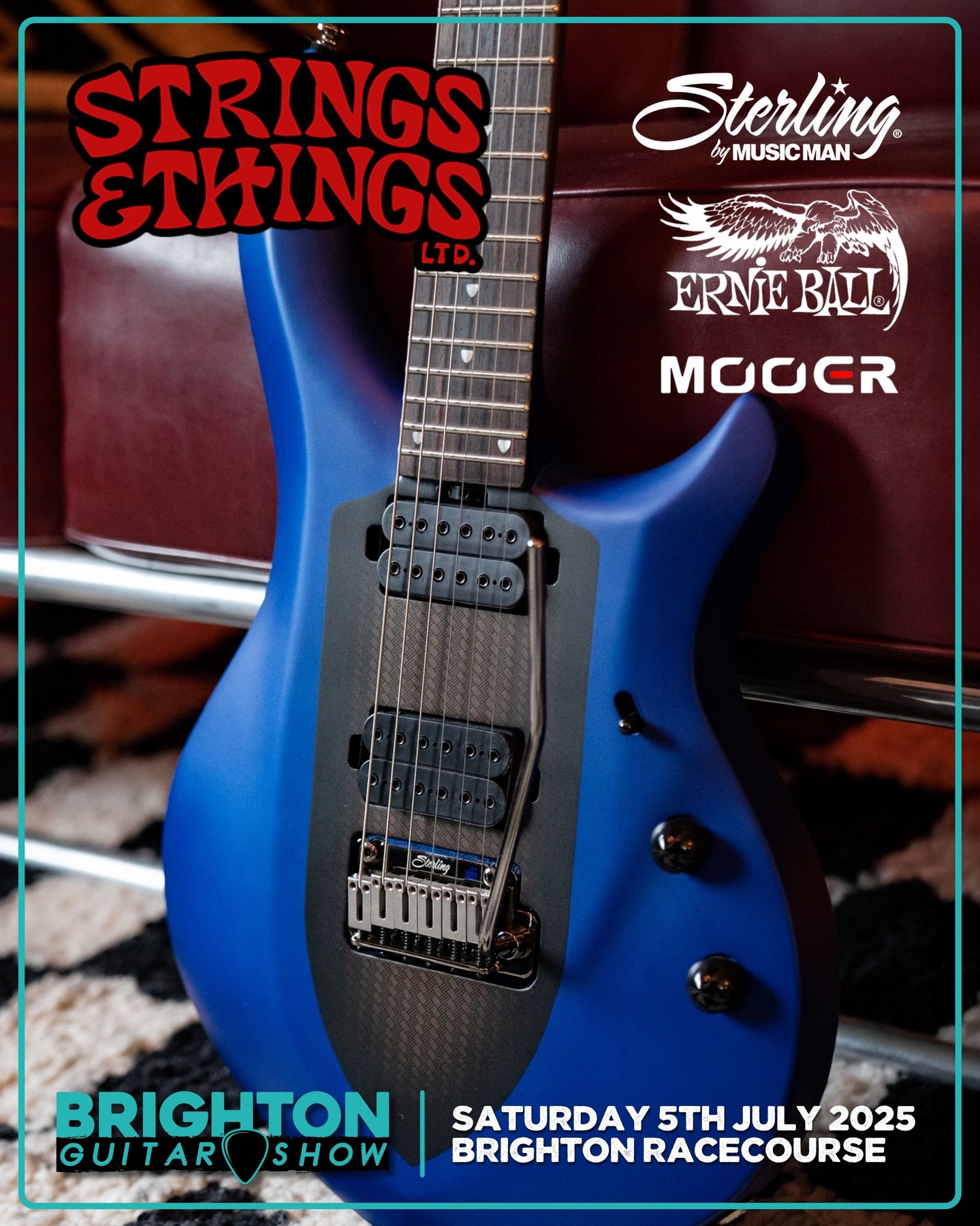 SHOW SPONSOR HIGHLIGHT - STRINGS AND THINGS 🎛️🎸
We’re pleased to welcome back @stringsandthingsltd as a valued sponsor of the Brighton Guitar Show.
With over four decades of experience supplying some of the world’s leading music brands to retailers across the UK, Strings and Things brings a wealth of industry knowledge and trusted expertise. Whether you're an established retailer looking to expand your offering or a new business taking your first steps, their team is committed to helping you grow and succeed.
At this year’s show, they’ll be representing Ernie Ball, Mooer, and showcasing exciting new models from Sterling by Music Man. Be sure to visit their stand and see what’s on offer!
Check out the rest of our fantastic exhibitor lineup and grab your tickets via the link in our bio 🎟️🤘
#stringsandthings #ernieball #sterlingbymusicman #mooer #brightonguitarshow #fxexpo #guitarshow #brighton #sussex #eastsussex #guitars #amps #effects #pedals #accessories #bgs25