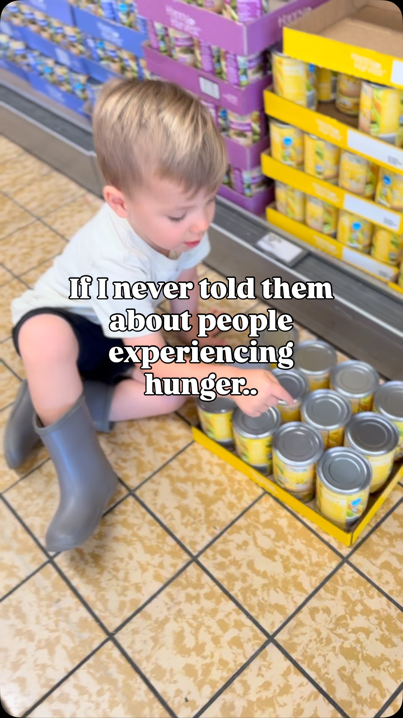 Give small bites of hard truth 🫶
As a parent, our instinct is to protect our kids. We don’t want them to worry, we don’t want them to fear, BUT they can’t have empathy for the people around them if you don’t share truth.
In our house, we share these truths:
Some friends don’t have food.
Some friends don’t have a safe place to sleep.
That’s true AND it doesn’t change our kids reality that they have food and a safe place to sleep.
.. and guess what?! When they know, their instinct is to help.
Kids can’t be part of a solution, when they don’t know the problem.
Be brave - tell your kids something hard and invite their ideas to be a part of the solution. Pinky swear, change will come 🫶
FOLLOW for more simple tips!