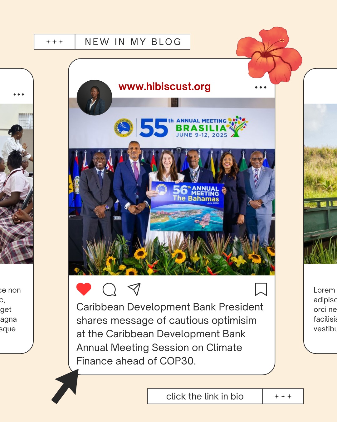 Tired of climate finance talk that leads nowhere? Same.
But at last week’s Caribbean Development Bank meeting in Brazil, something felt different. Amid the usual speeches, there were sparks—bold, honest words about justice, accountability, and the systems stacked against us.
In a world that often ignores small voices, hearing ours—clear, defiant, and hopeful—was a breath of fresh air.
“The Audacity to Hope” is up now on Hibiscus Tea. 🌺
#climatejustice #SIDS #climatefinance #youthvoices