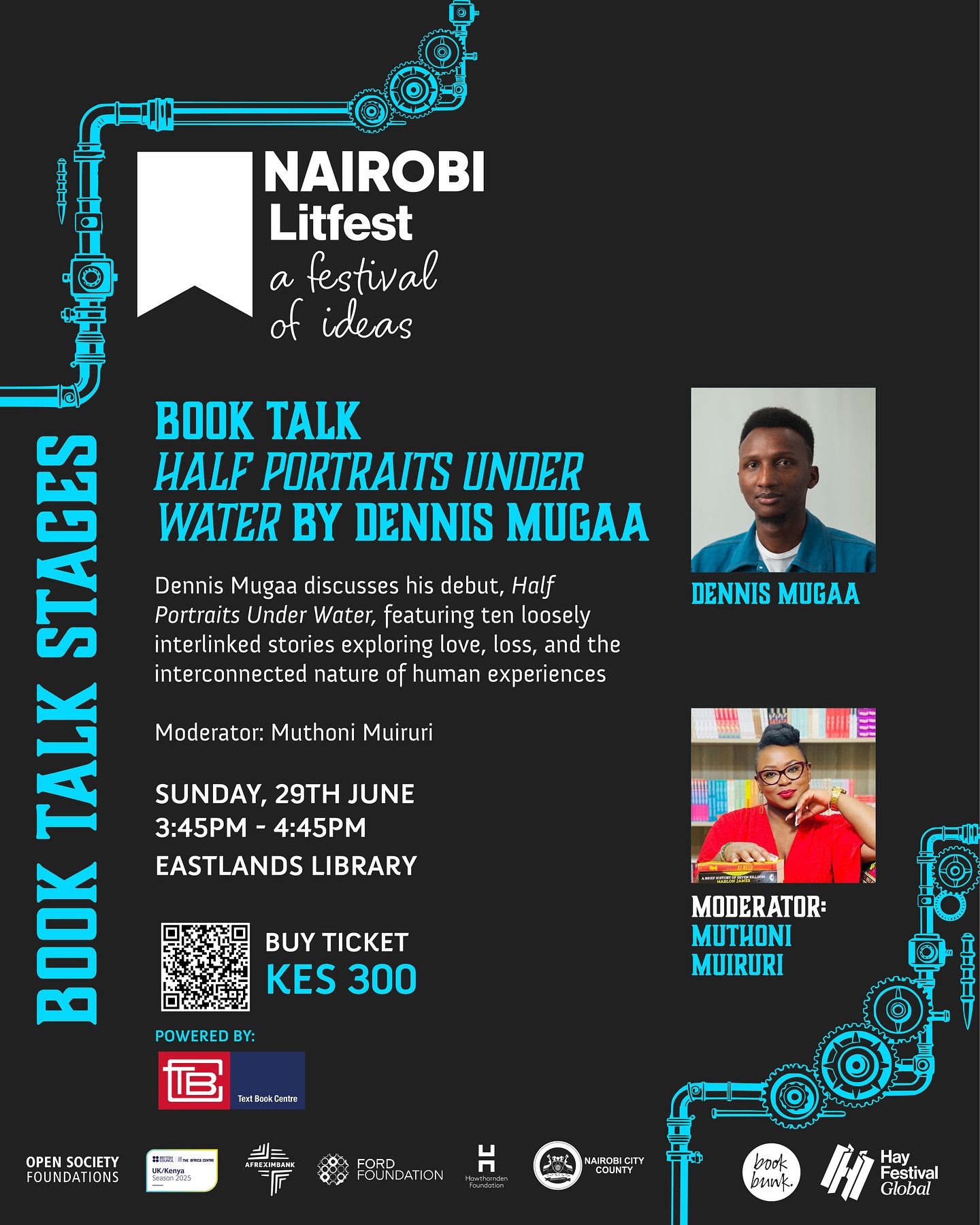 Dennis Mugaa has done something truly special with Half Portraits Under Water - ten beautifully crafted, interconnected stories that follow characters across Africa and its diaspora.
What I found most compelling isn’t just the interconnectedness of the stories, but the emotional and historical continuity of the characters themselves. They pass the baton from one story to the next quietly, almost effortlessly.
We begin in 1963 with the Tom Mboya airlifts to the United States, at a time when Kenya’s own fight for independence paralleled the American civil rights movement. Mugaa reminds us, subtly but powerfully, of how Black struggles have always been connected. Pan-Africanism isn’t just a political idea; it’s a lived experience reflected in collective histories, solidarities and yearnings for freedom.
These characters carry us from Nairobi to Lagos, Johannesburg to Mogadishu, Cairo to New York and Washington DC - each place alive with its own texture and character, but always in conversation with the others. A real journey across the continent. Ah! This was done so blissfully done.
The stories grapple with themes of migration and identity, love and loss, memory and grief, politics and the weight of history. They are intimate, layered, and deeply human.
I’ll be in conversation with Dennis Mugaa at this year’s Nairobi Litfest on Sunday, 29th March at 3:45 PM. Tickets are just 300 bob. Come through and join us as we unpack this and the mind behind it.
#halfportraitsunderwater #dennismugaa #nairobilitfest2025 #inconversation #bookchat