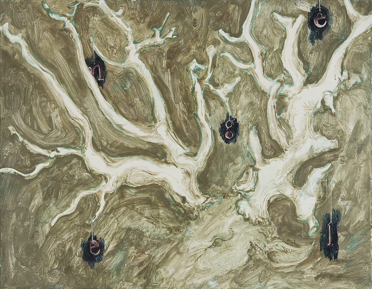 Bliksemschicht
Tempera grassa op linnen
55 x 70 cm
Tekst door @karspersoon