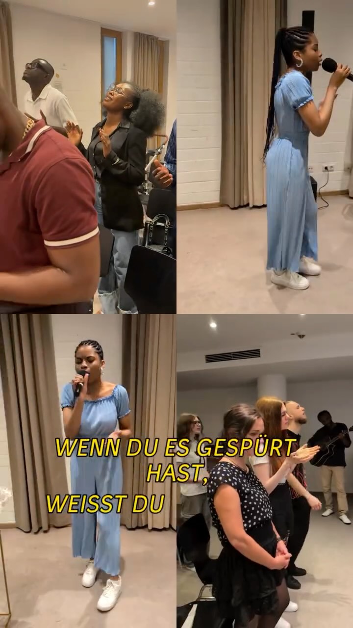 🔥ES WAR NICHT NUR EIN EVENT. ES WAR EIN MOMENT DER EWIGKEIT. GOTT HAT HERZEN ERREICHT❤️🔥
KOMMENTIERE: HALLELUJAH 🙌♥️