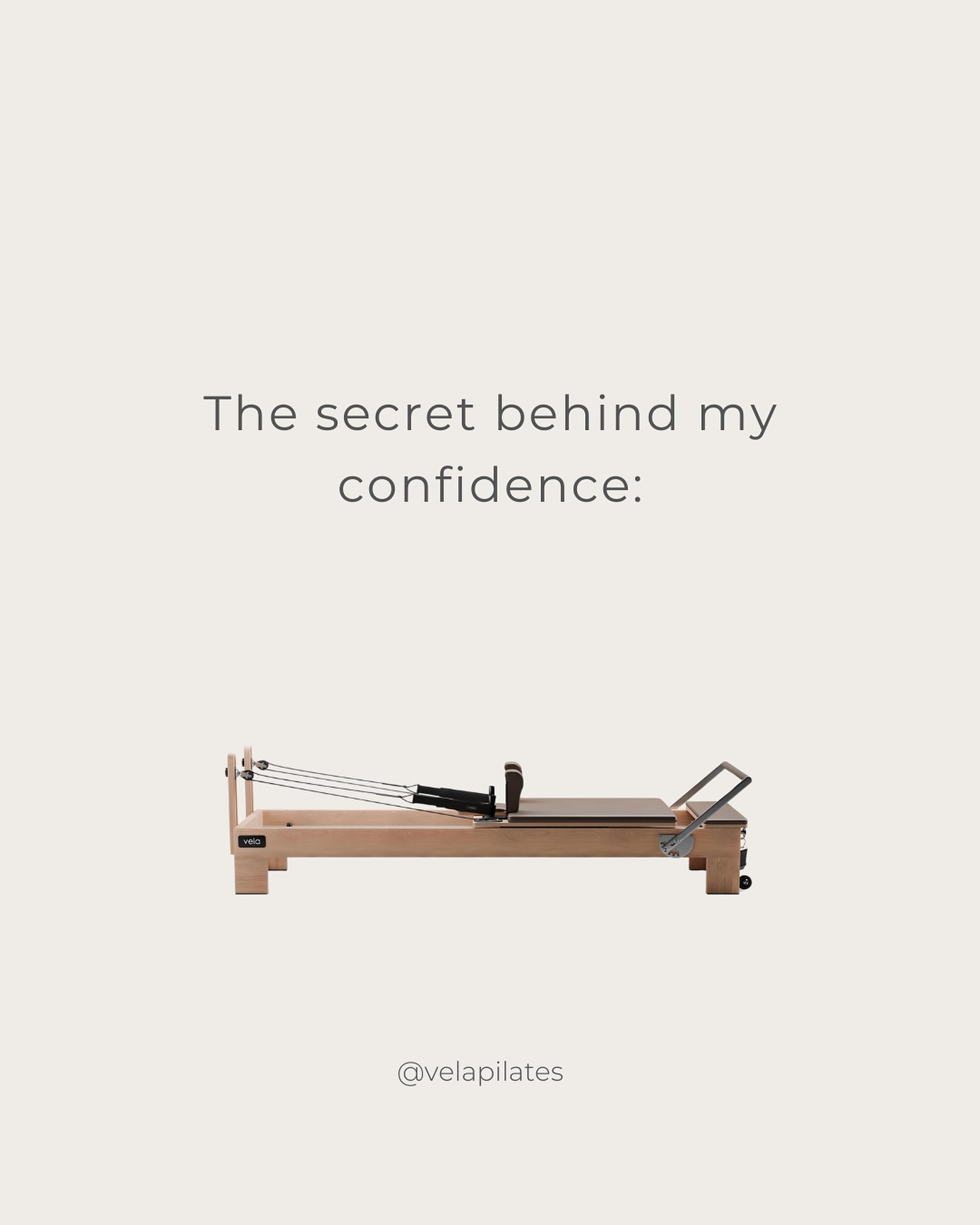 Your daily confidence booster 🤎
#velapilates #pilates #reformerpilates #pilatesstudio #pilatesonline #pilateslove #pilatesinspiration