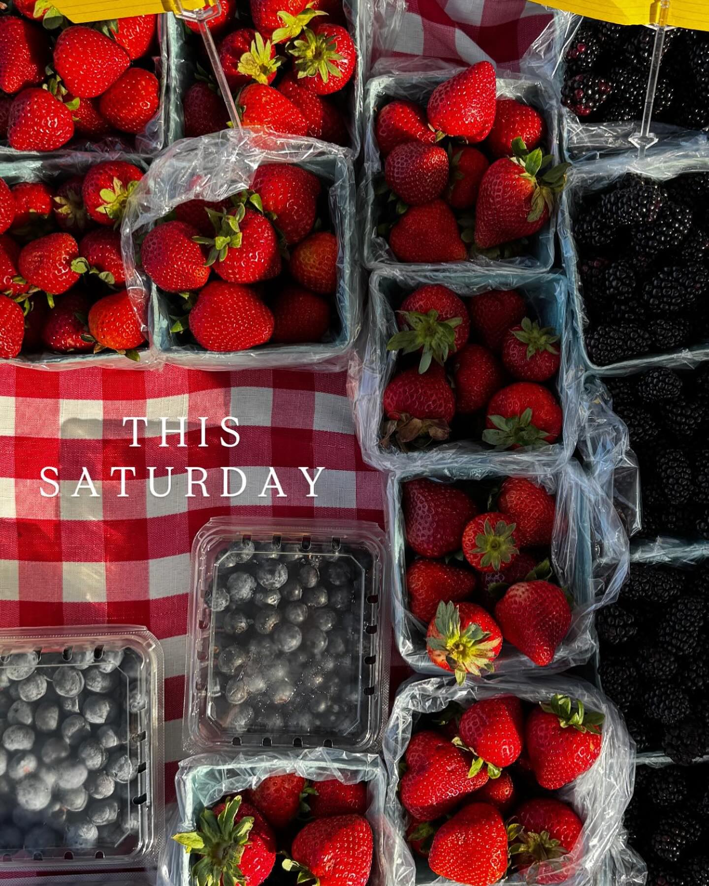 Saturday, two farmers market at the same time! @roswellfarmersmarket and @druidhillsfarmersmarket See you there 😊❤️.