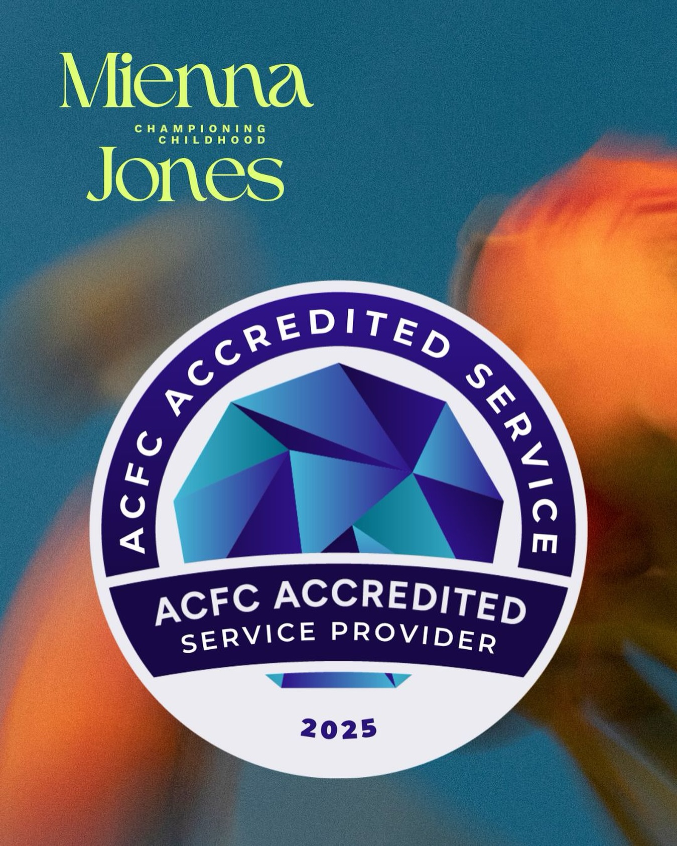 Exciting News.
We’re proud to share that Mienna Jones is now an accredited service provider with The Association of Child and Family Coaches.
We’re passionate about supporting families, practitioners and early years settings and this recognition helps us continue to grow our impact and connect with even more people doing this vital work.
Big thank you to the ACF Coaches for welcoming us aboard. You’ll now find us listed on their official site and part of their upcoming Member Network.
More to come… but for now, we’re celebrating this step forward.
Mienna ✨
#UnpluggedEarlyYears #EarlyYearsMatter #ACFCoaches #ScreenFreeChildhood #FamilySupport #ChildDevelopment #MentalHealthAwareness #EarlyYearsConsultant